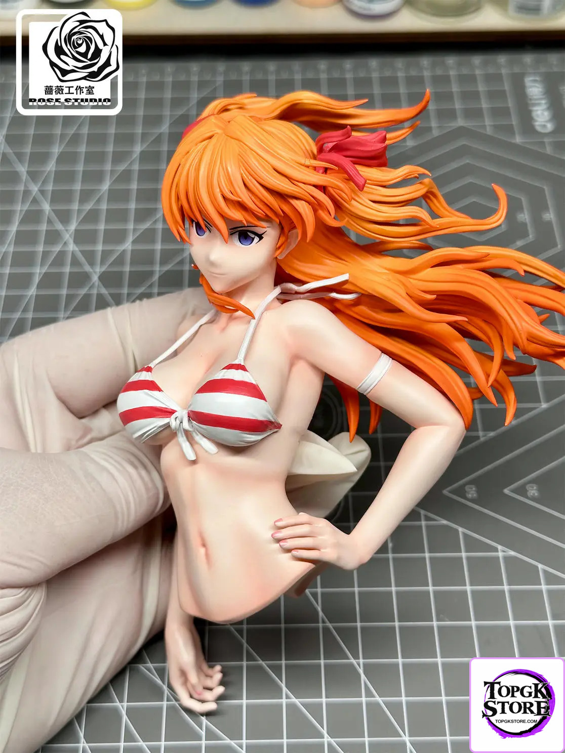Rose Studio – Neon Genesis Evangelion Eva Summer Resonance Series Asuka Swimsuit - Photo 5 | TopGKStore