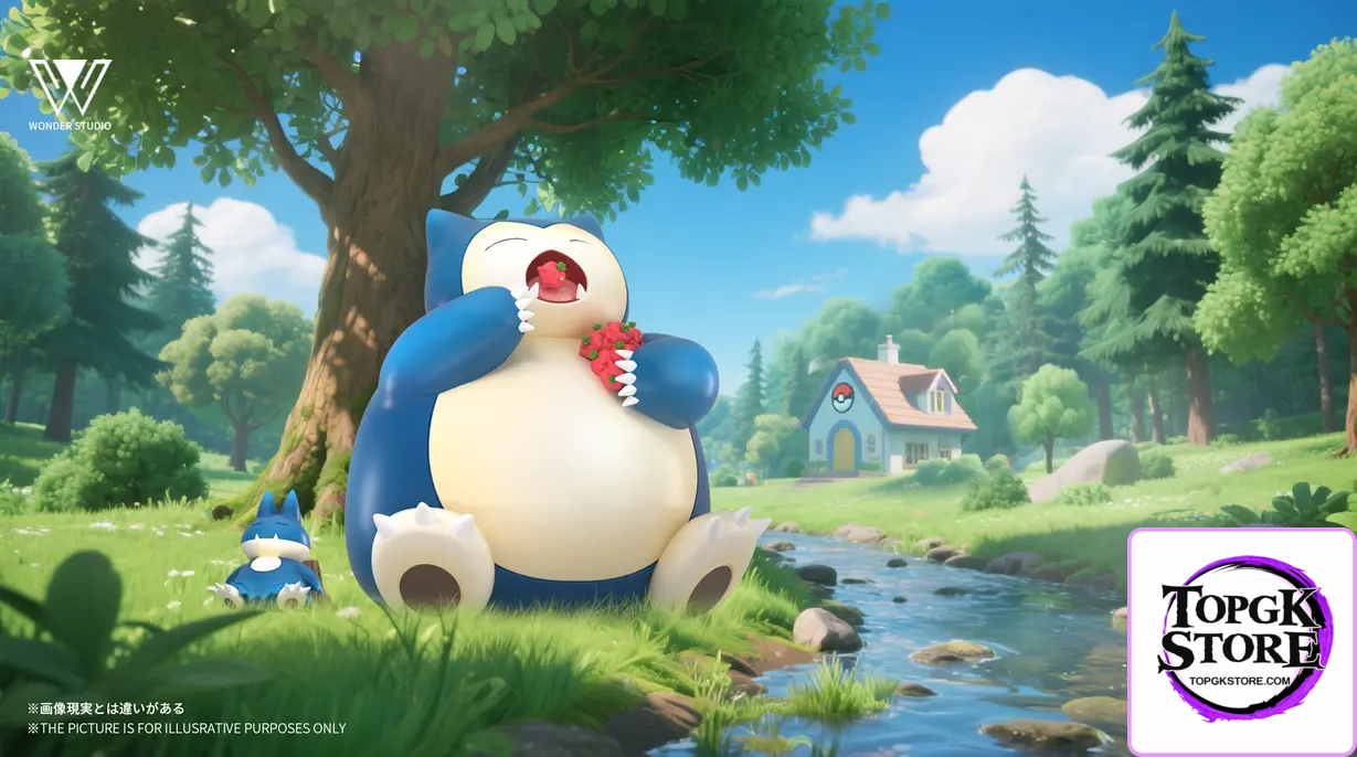Wonder Studio – Pokémon Snorlax Evolution Set - Photo 1 | TopGKStore
