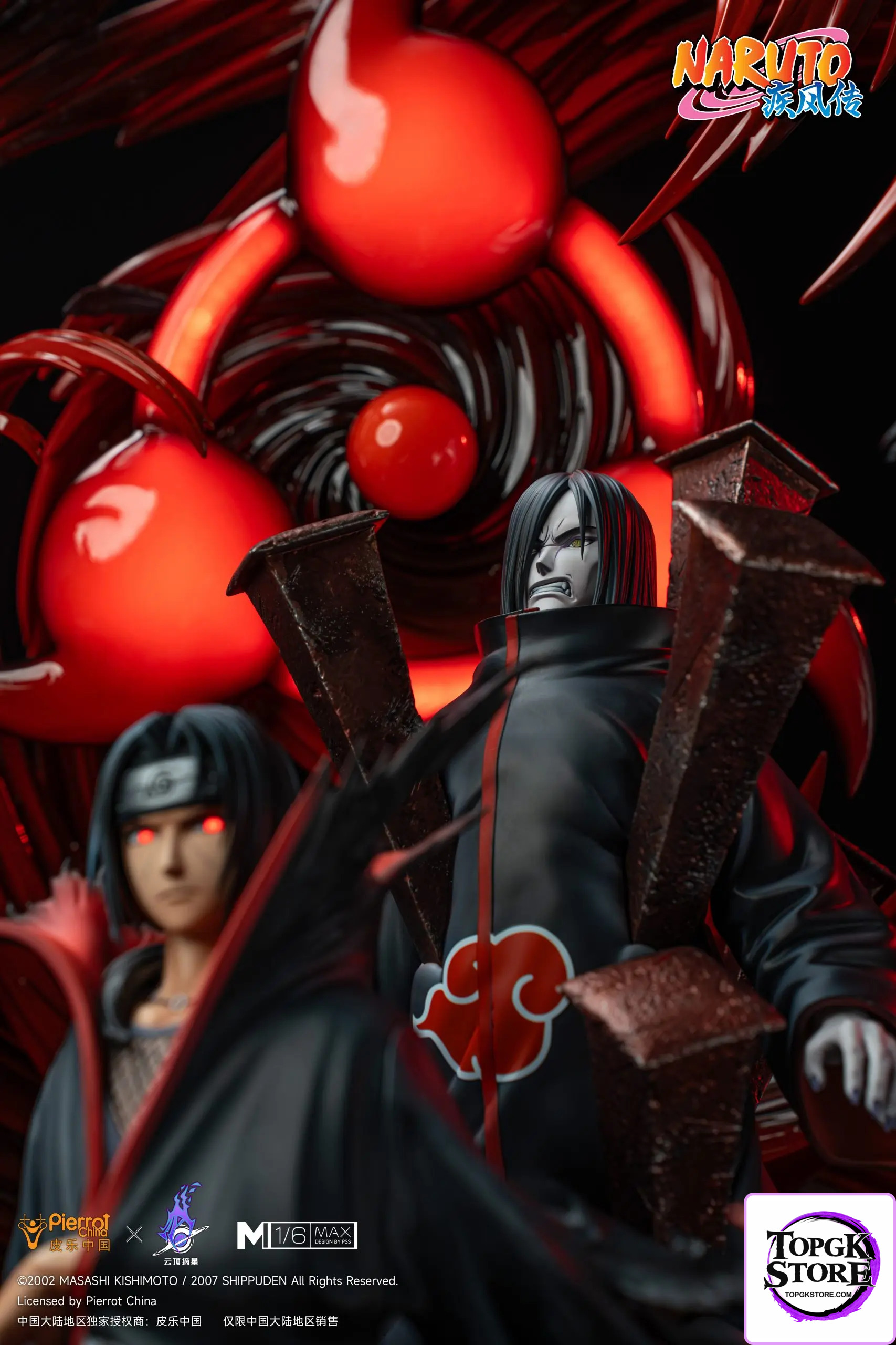 Pickstar Studio – Naruto Officially Licensed Uchiha Itachi & Orochimaru 1/6 Statue (Licensed) - Photo 2 | TopGKStor