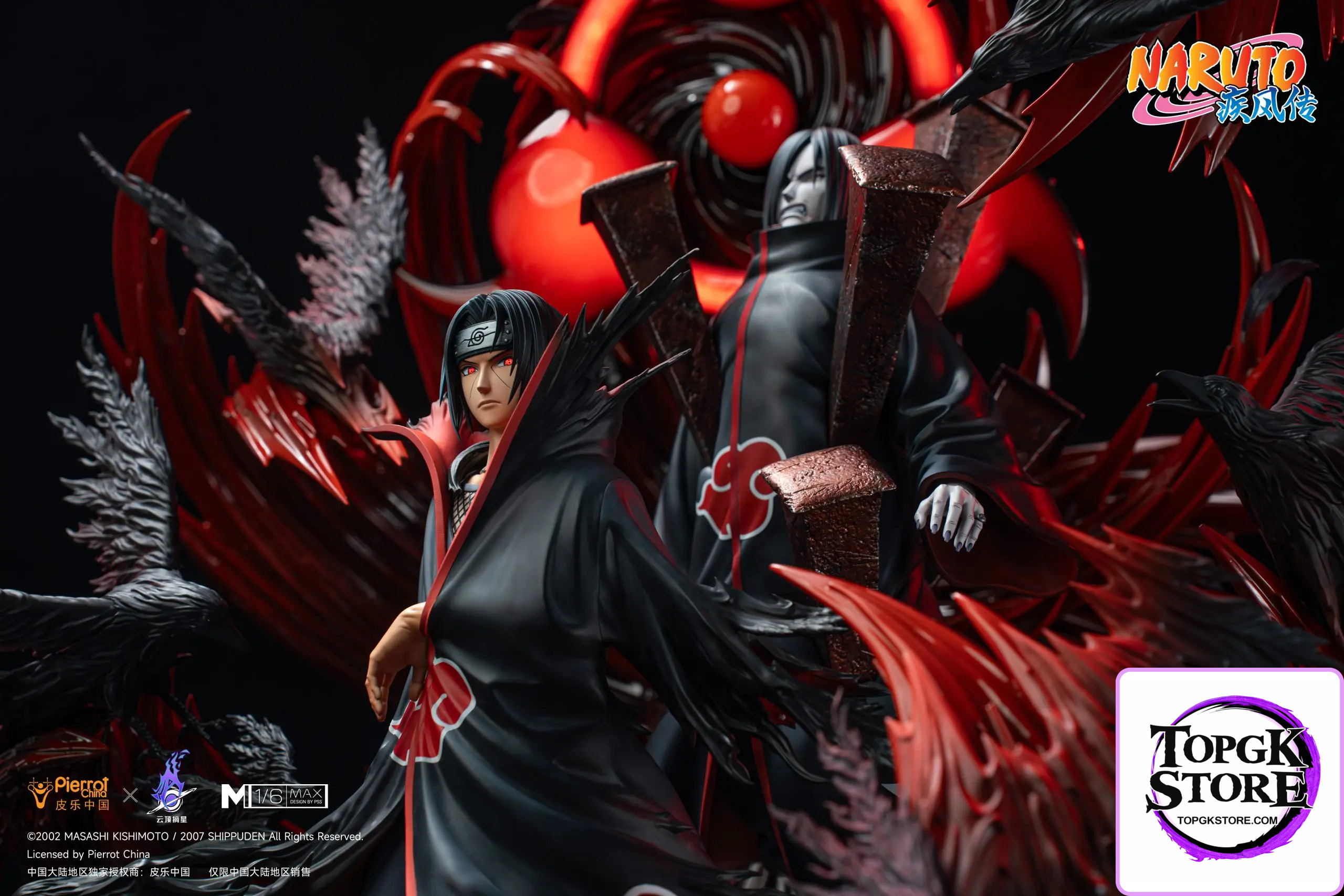 Pickstar Studio – Naruto Officially Licensed Uchiha Itachi & Orochimaru 1/6 Statue (Licensed) - Photo 5 | TopGKStor