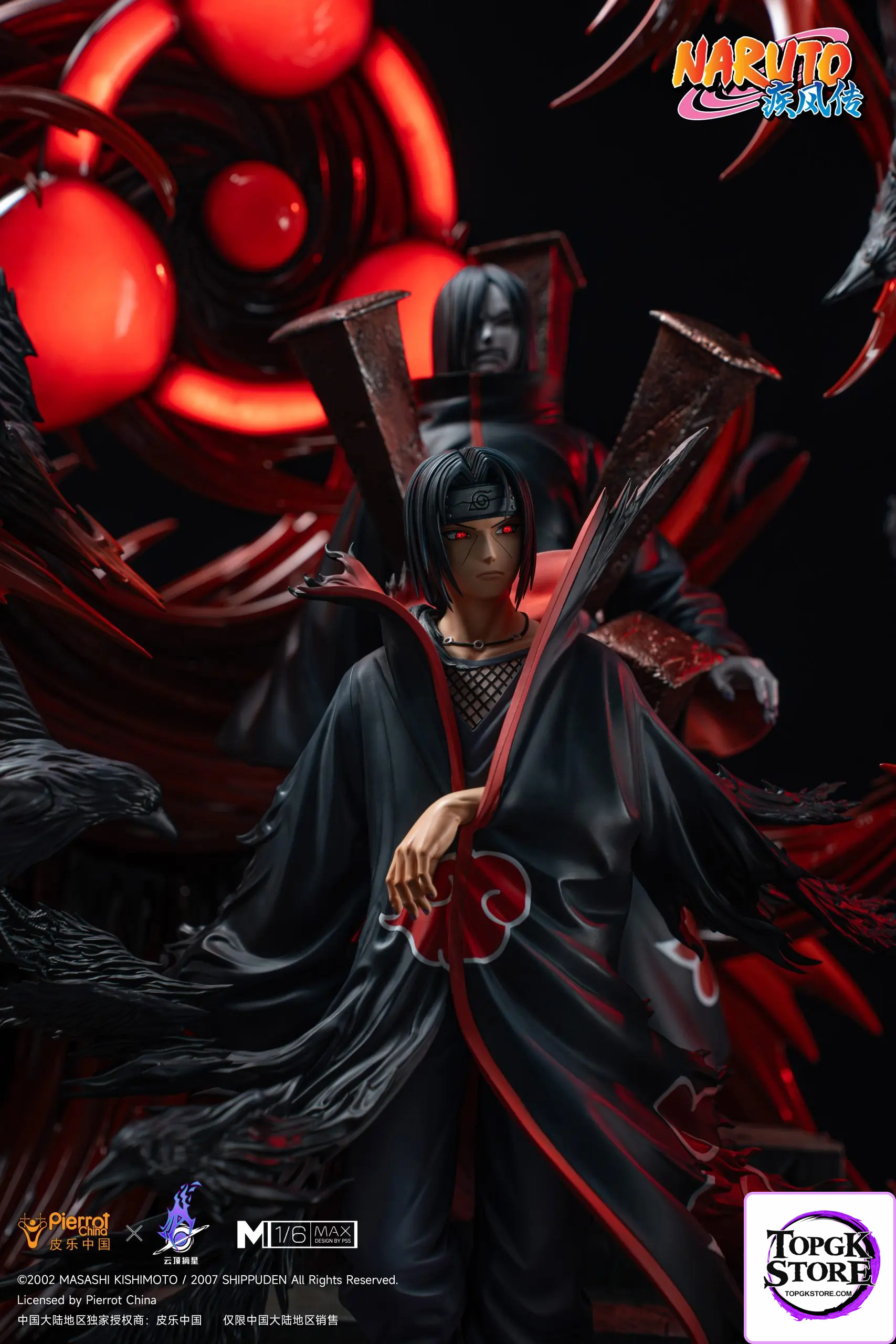 Pickstar Studio – Naruto Officially Licensed Uchiha Itachi & Orochimaru 1/6 Statue (Licensed) - Photo 7 | TopGKStor