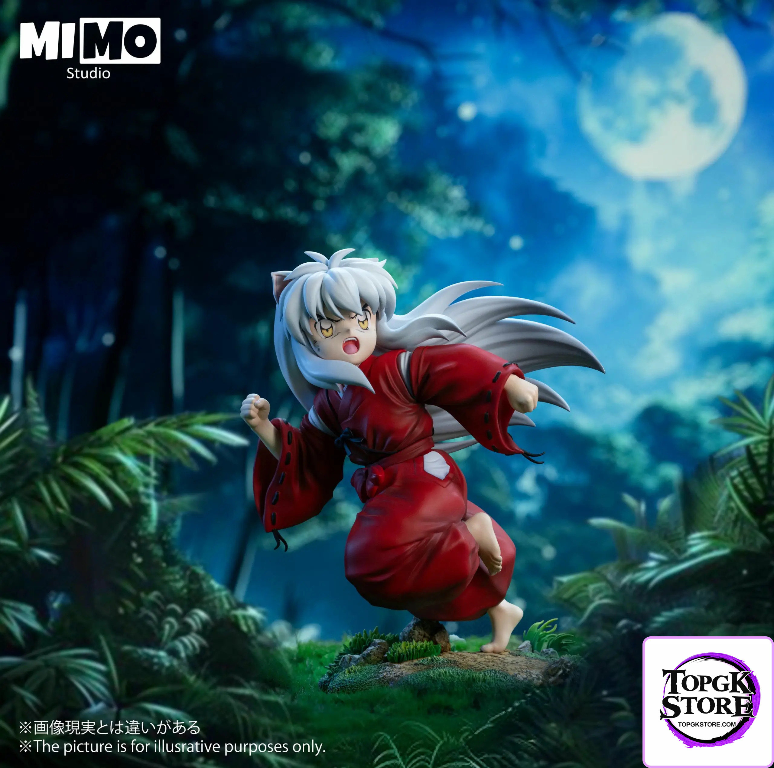 Mimo Studio – Inuyasha Running Childhood Little Inuyasha - Photo 1 | TopGKStore