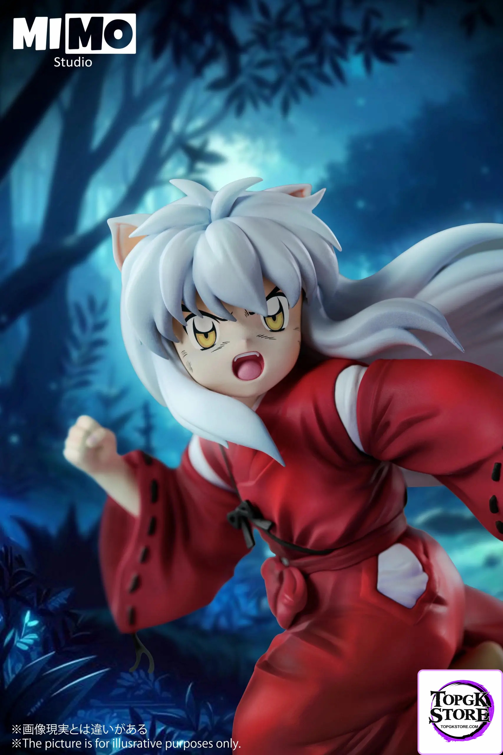 Mimo Studio – Inuyasha Running Childhood Little Inuyasha - Photo 2 | TopGKStore