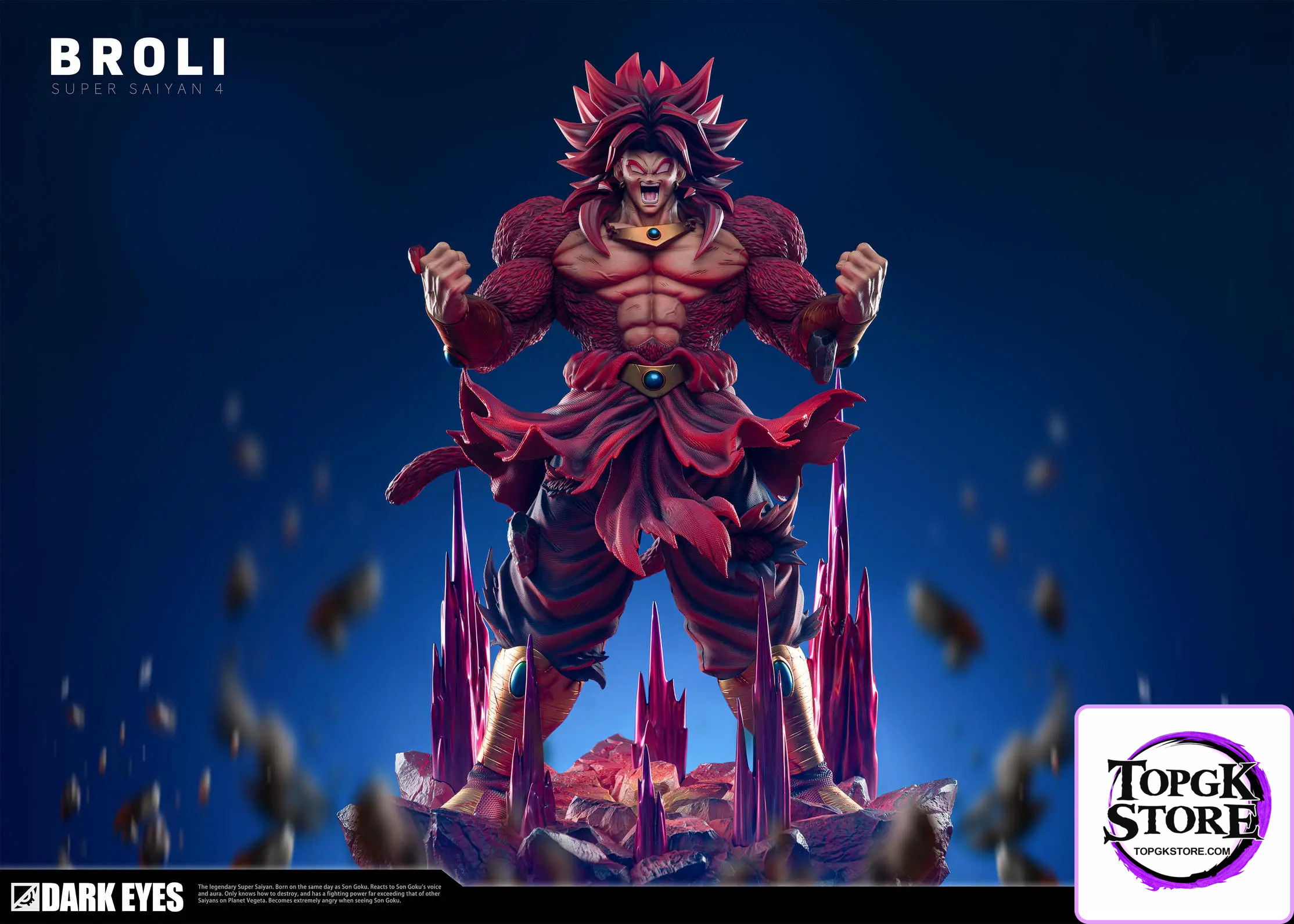 DARK EYES Studio – Dragon Ball Super Saiyan 4 Broly - Photo 1 | TopGKStore