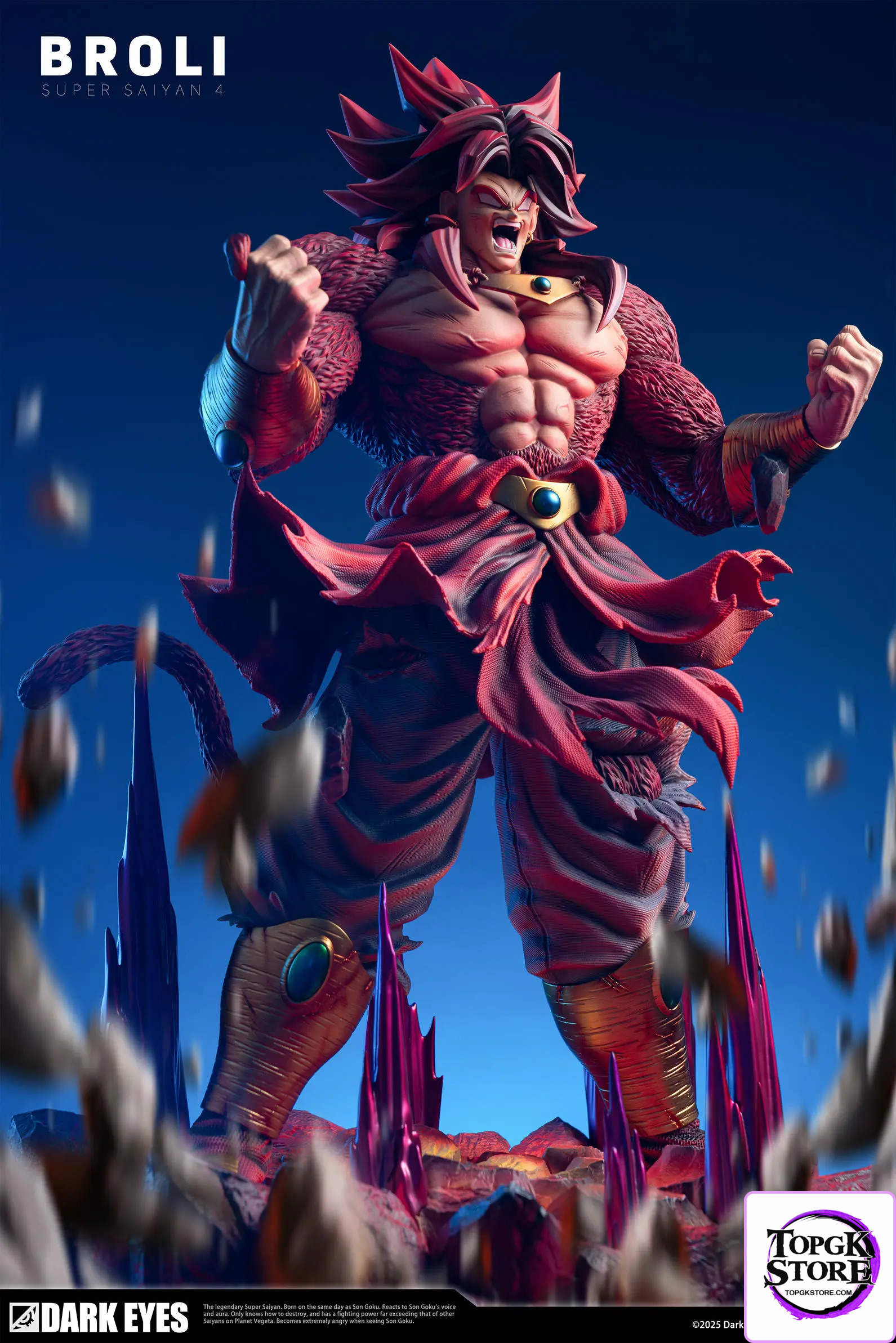 DARK EYES Studio – Dragon Ball Super Saiyan 4 Broly - Photo 2 | TopGKStore