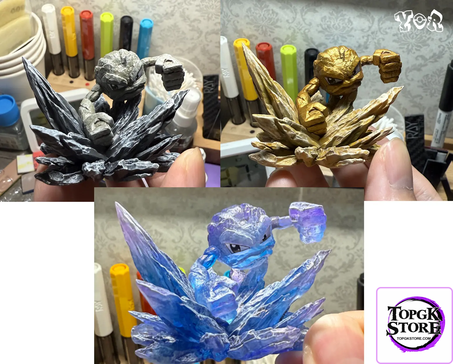YOR Studio – Pokémon 1/20 Geodude - Photo 1 | TopGKStore