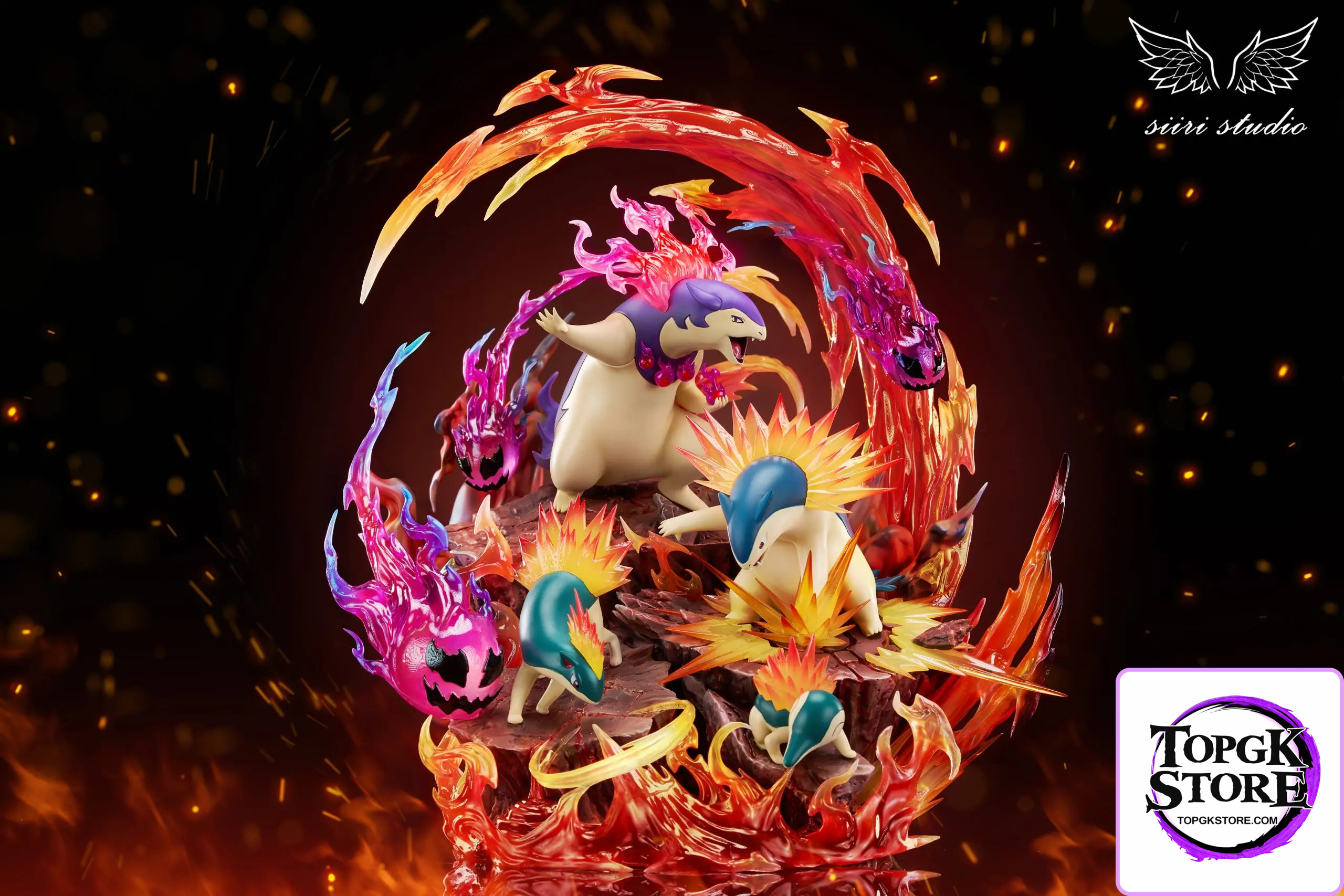 Siiri Studio – Pokémon Typhlosion Evolution Set - Photo 1 | TopGKStore