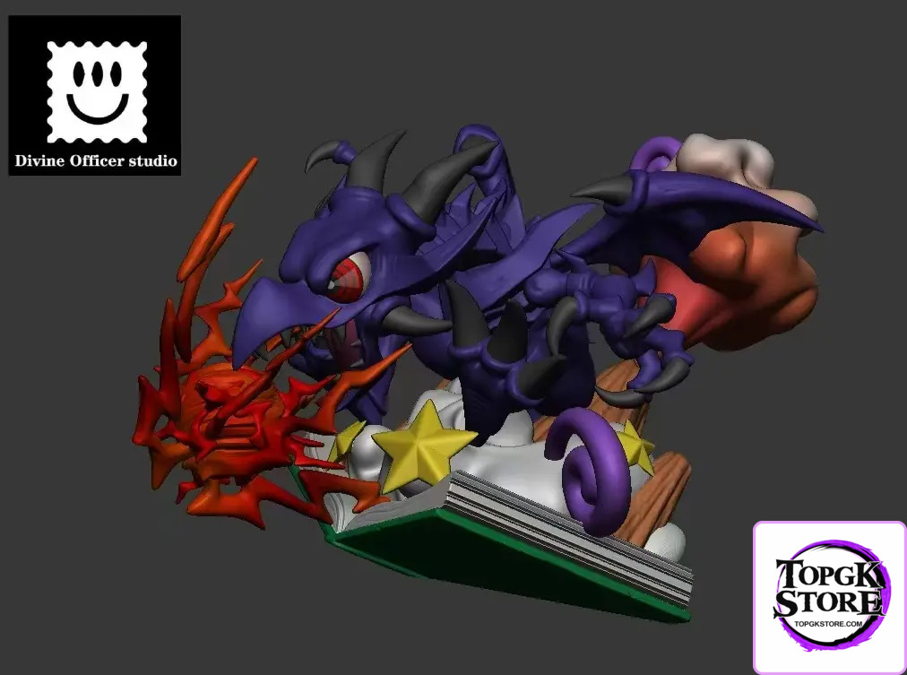 Divine Officer Studio – Yu-Gi-Oh Toon Red-Eyes Black Dragon - Photo 1 | TopGKStore