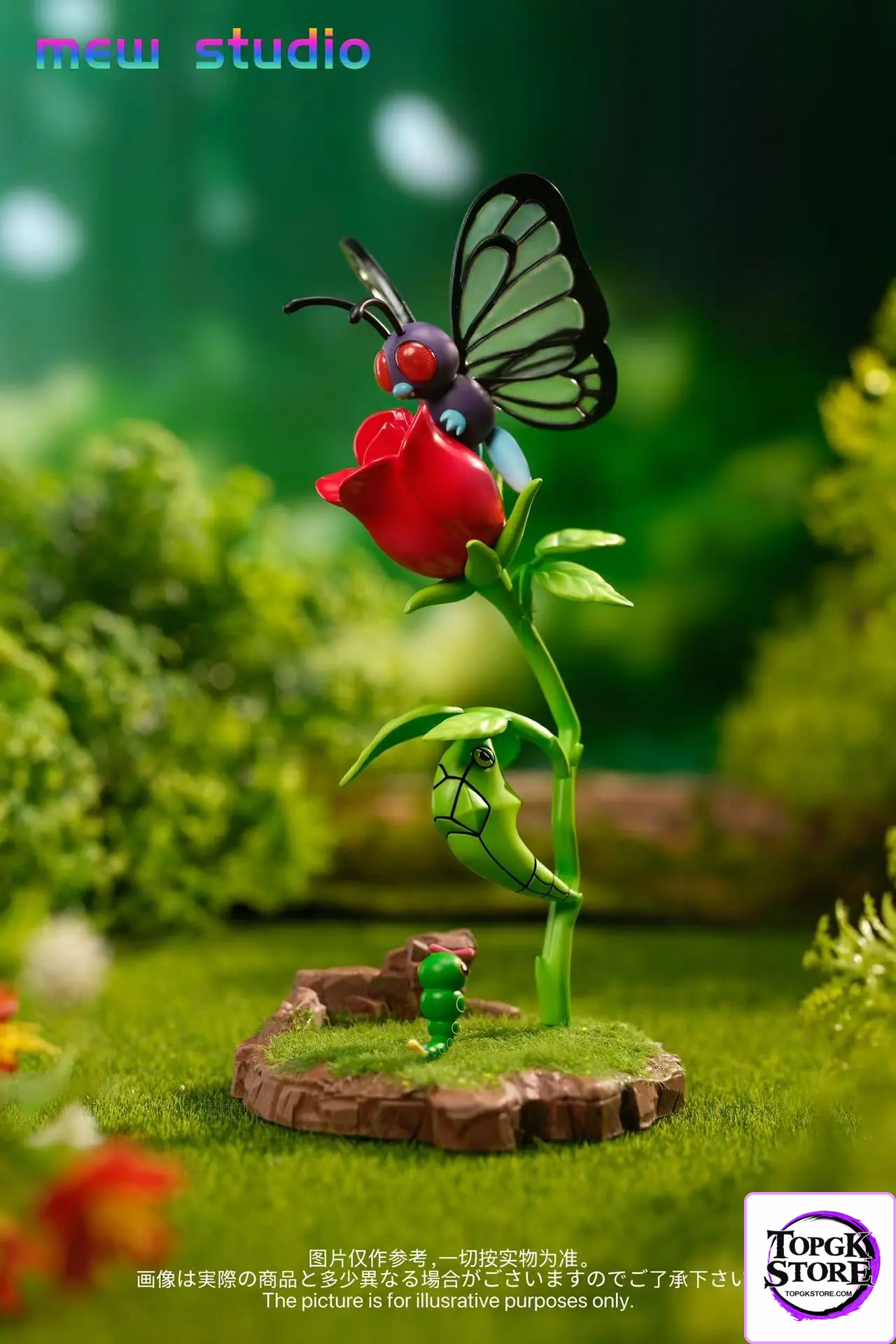 MEW Studio – Pokémon 1/20 Series Butterfree Evolution Set - Photo 1 | TopGKStore