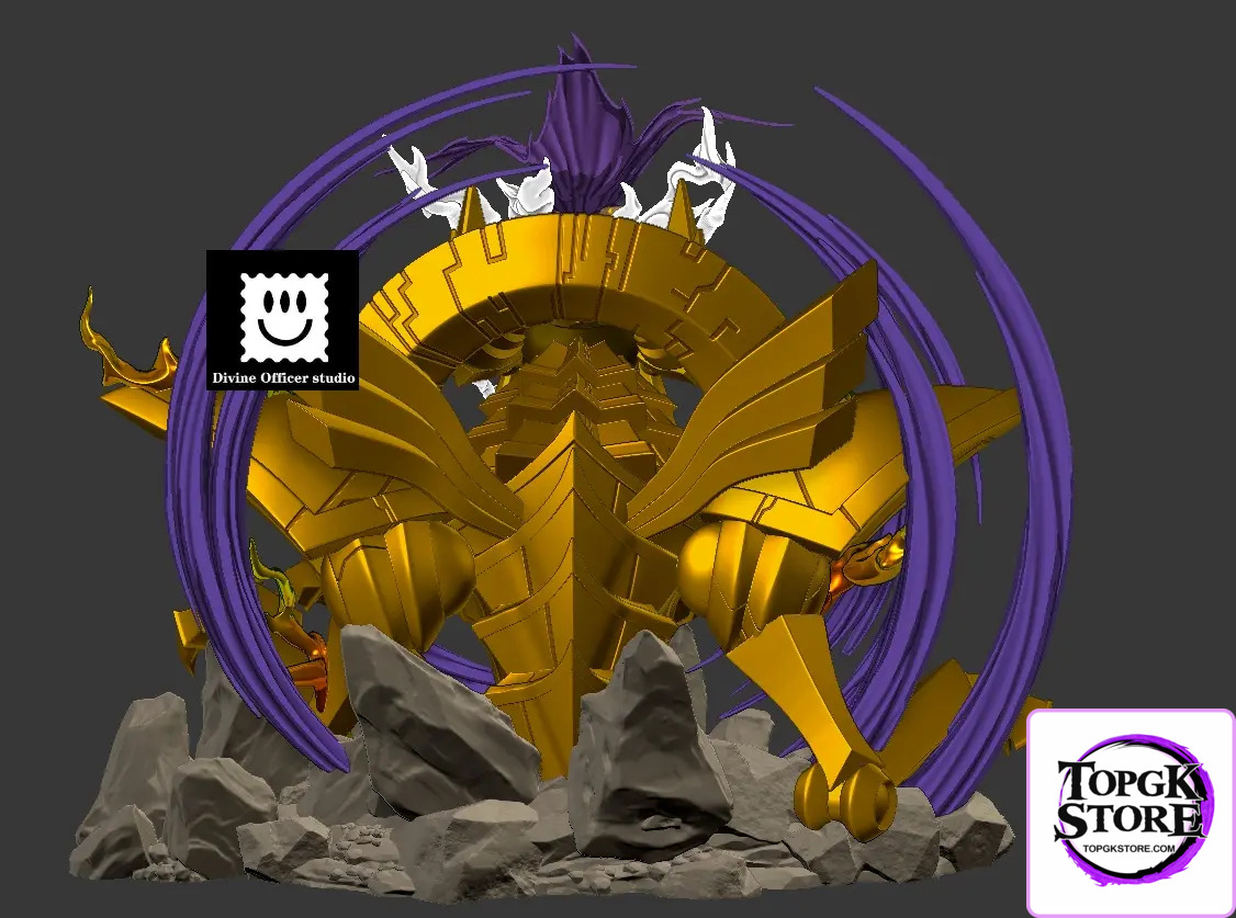 Divine Officer Studio – Yu-Gi-Oh The Three Phantom Gods Series #1 Fusion Marik Ishtar & The Winged Dragon of Ra - P