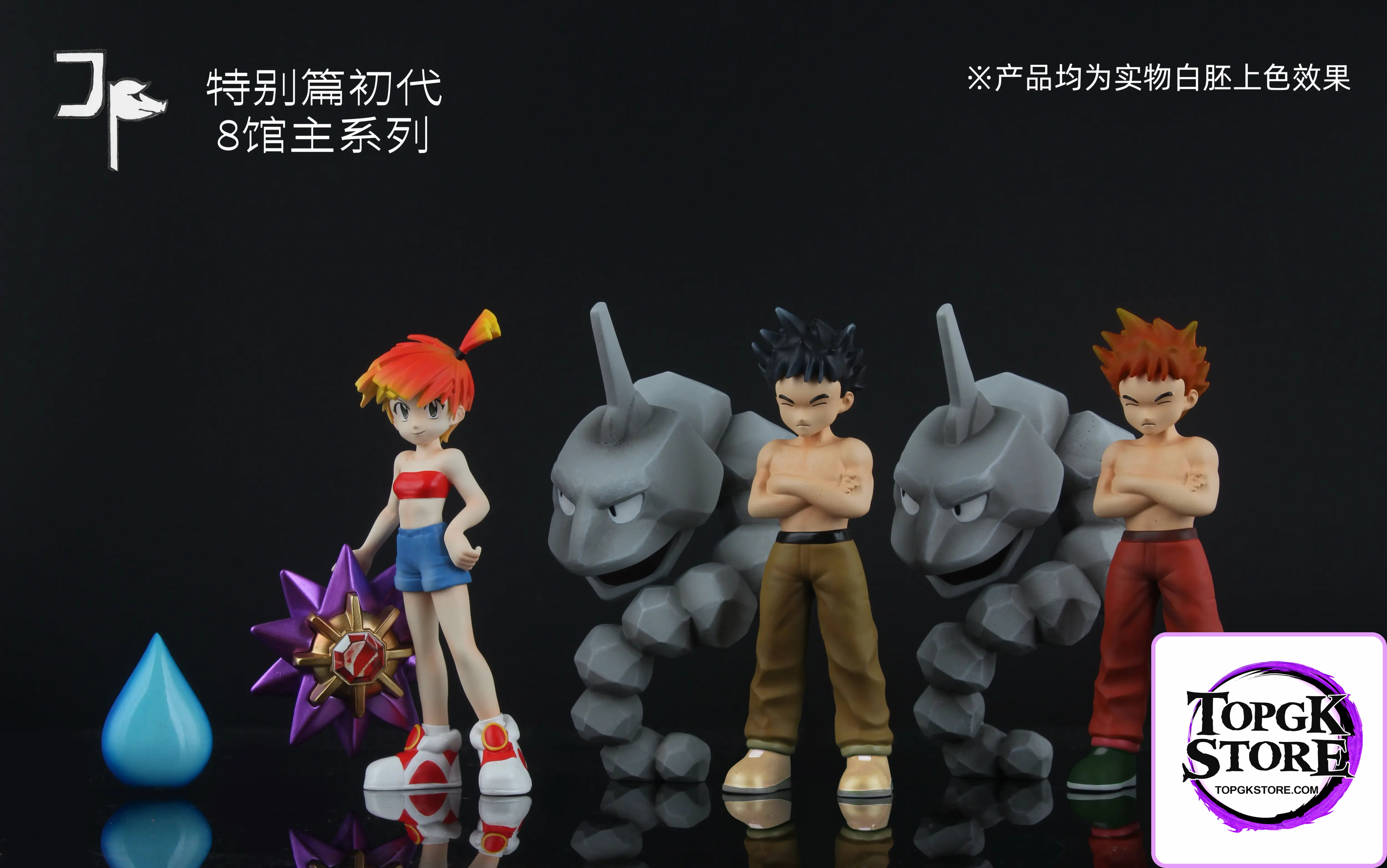 JP Studio – Pokémon Special Edition First Generation 8 Gym Leader Series #2 Brock & Onix - Photo 3 | TopGKStore