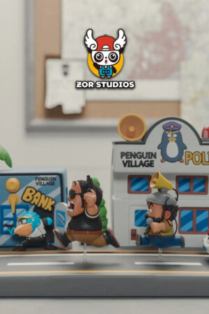 ZOR Studio – Dr. Slump WCF Series Penguin Village Dash #2 Bank & Police Station - Photo 2 | TopGKStore