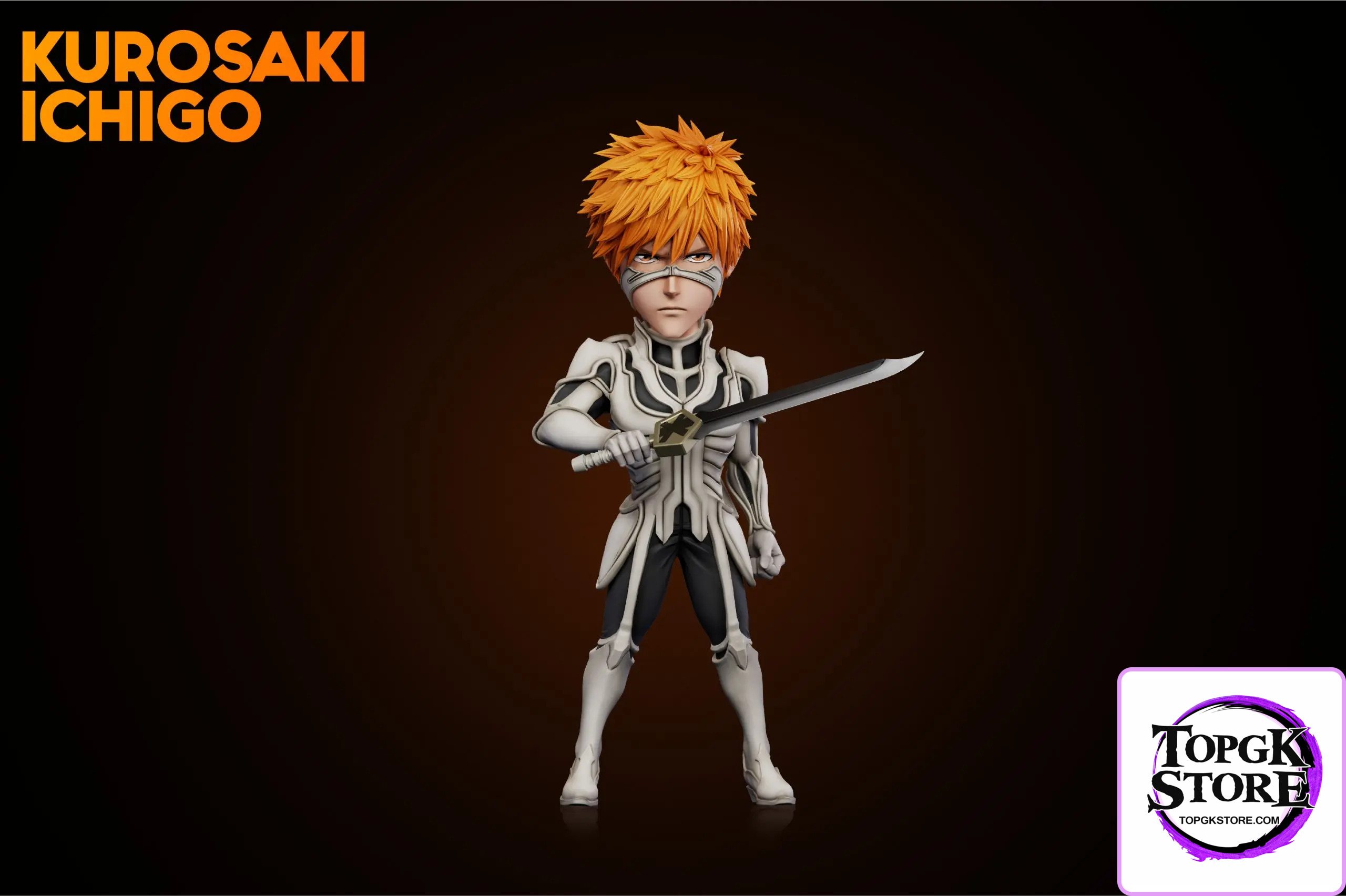 YZ Studio – BLEACH Ichigo Kurosaki #16 White Armor Ichigo - Photo 1 | TopGKStore