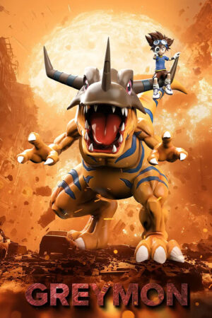 DMX Studio – Digimon Generation 1 Riding Posture Series #4 Greymon & Yagami Taichi - Photo 1 | TopGKStore