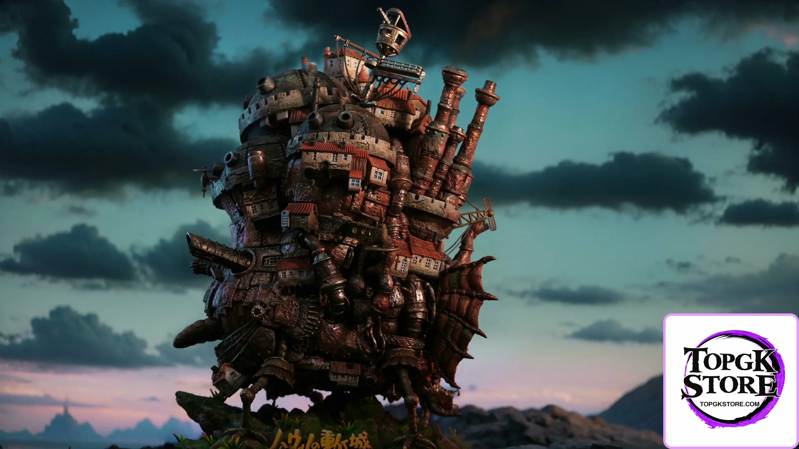 OPM Studio – Howl’s Moving Castle Hayao Miyazaki Desktop 009 Moving Castle - Photo 1 | TopGKStore