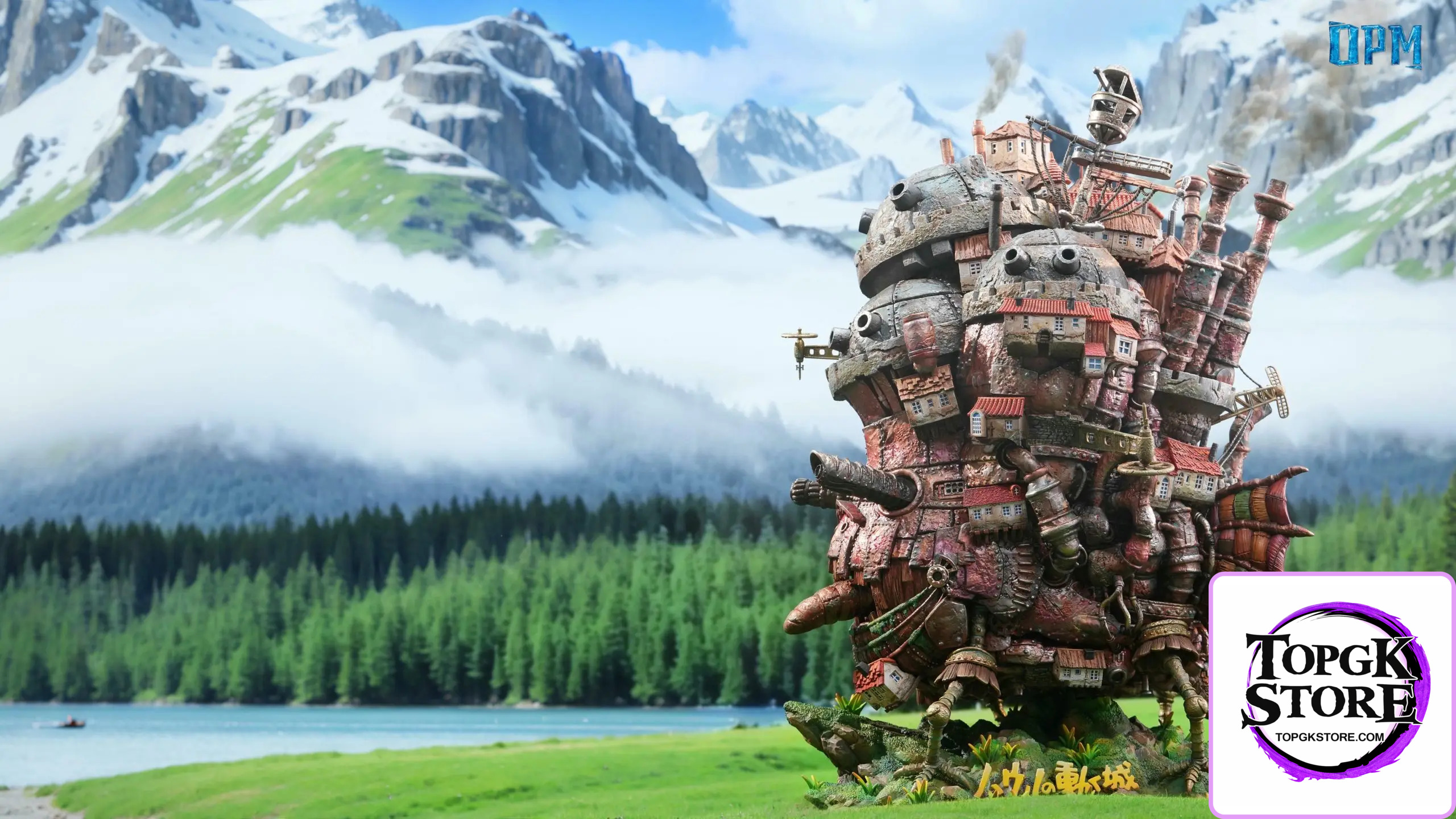 OPM Studio – Howl’s Moving Castle Hayao Miyazaki Desktop 009 Moving Castle - Photo 9 | TopGKStore