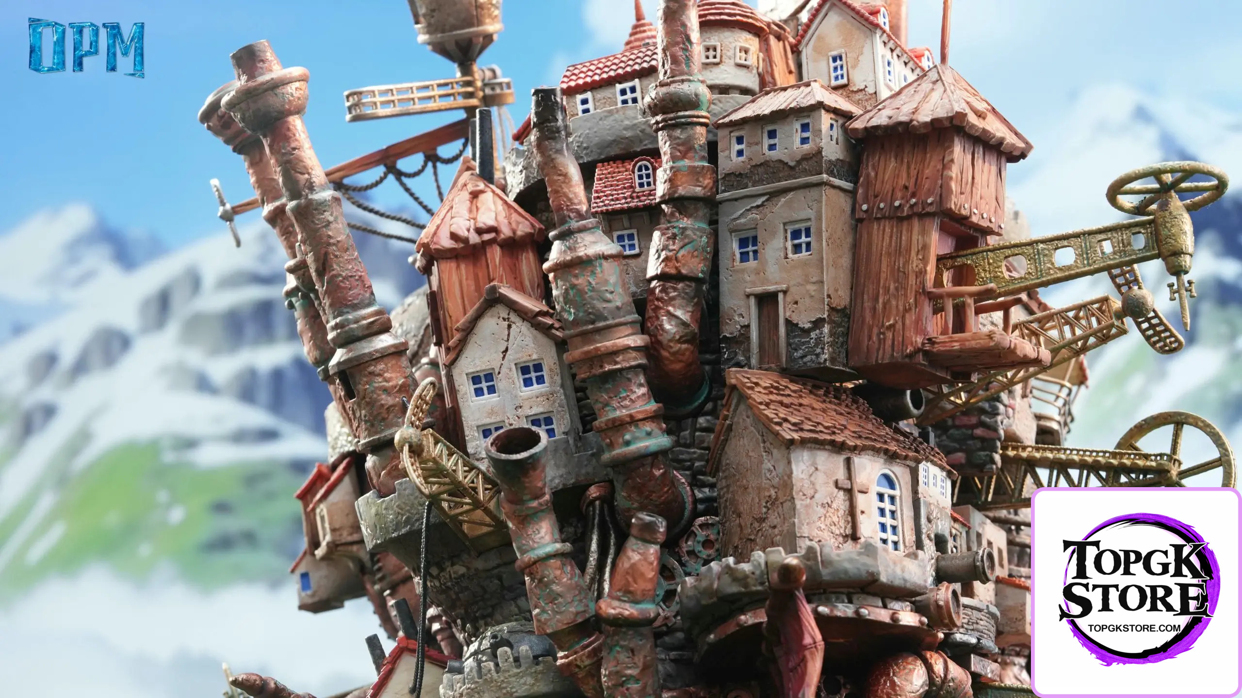 OPM Studio – Howl’s Moving Castle Hayao Miyazaki Desktop 009 Moving Castle - Photo 3 | TopGKStore