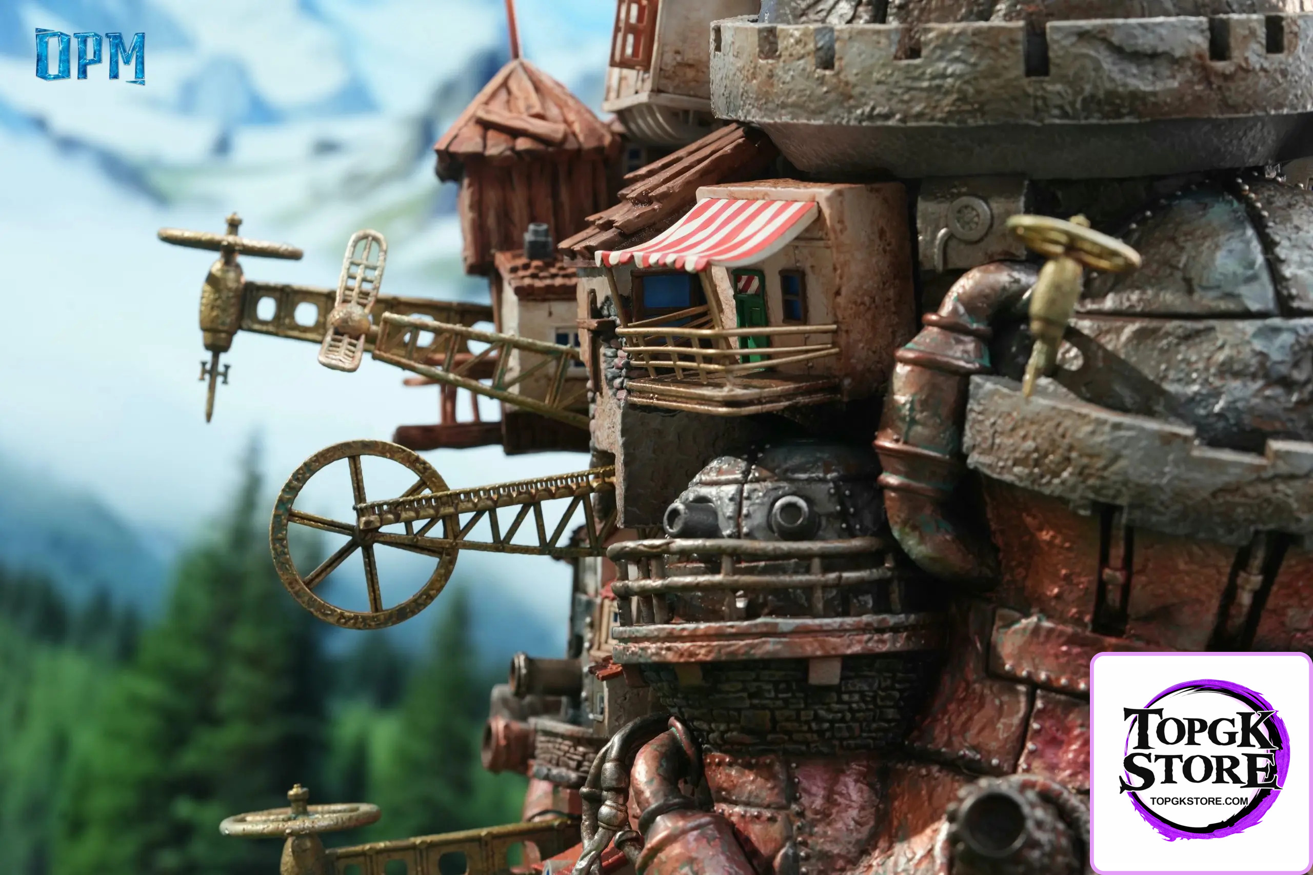 OPM Studio – Howl’s Moving Castle Hayao Miyazaki Desktop 009 Moving Castle - Photo 4 | TopGKStore