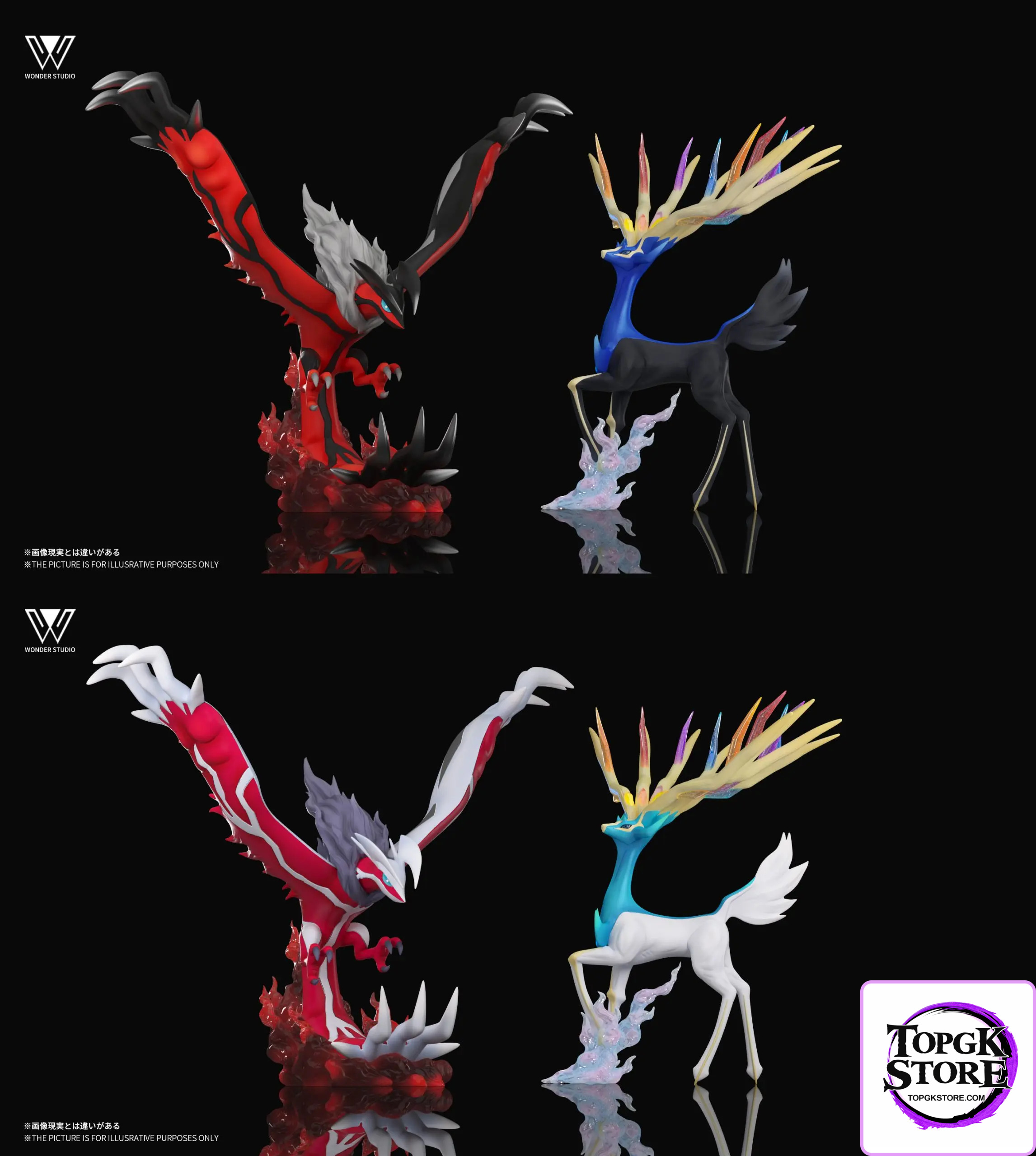 Wonder Studio – Pokémon XY God – Xerneas & Yveltal - Photo 2 | TopGKStore