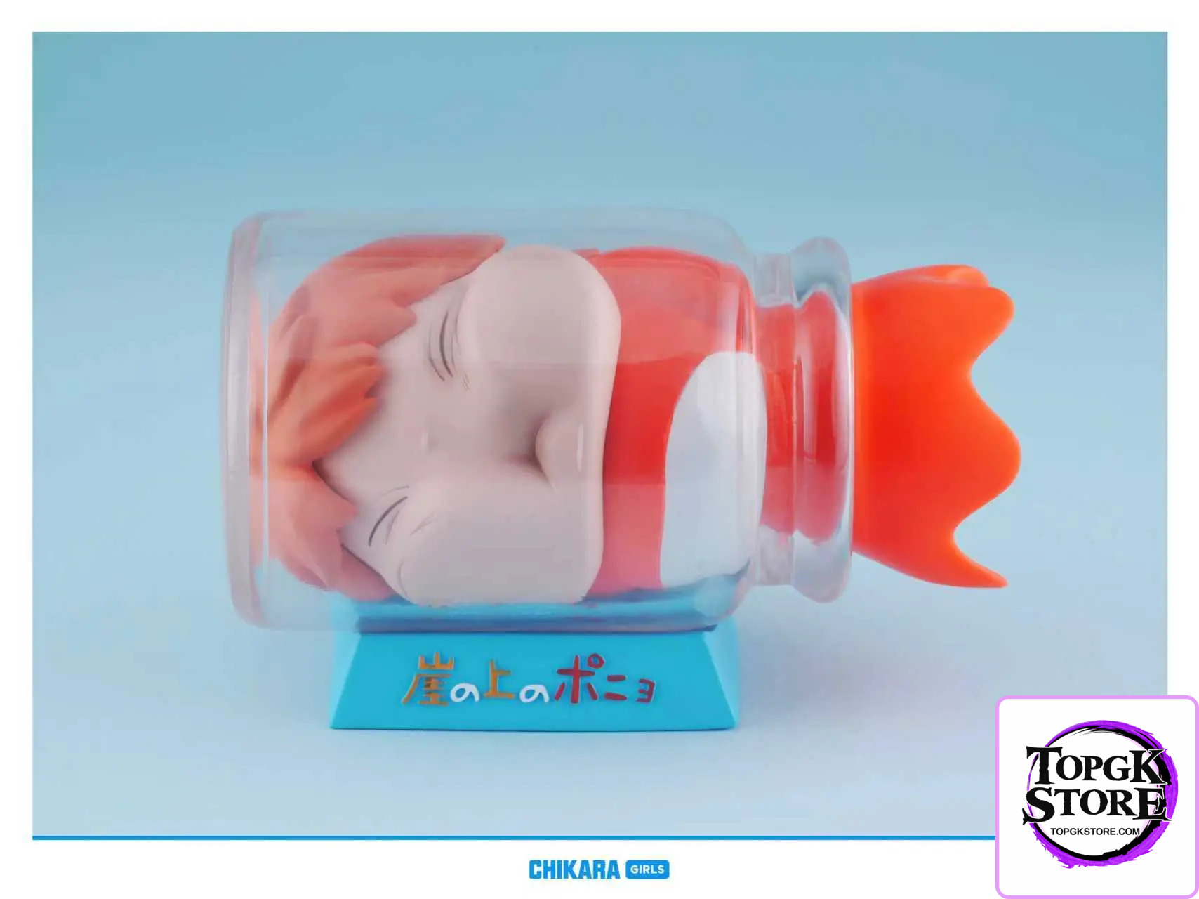 CHIKARA Studio – Ponyo on the Cliff Ghibli Desktop Collection 1/1 Ponyo Replica Bottle - Photo 1 | TopGKStore
