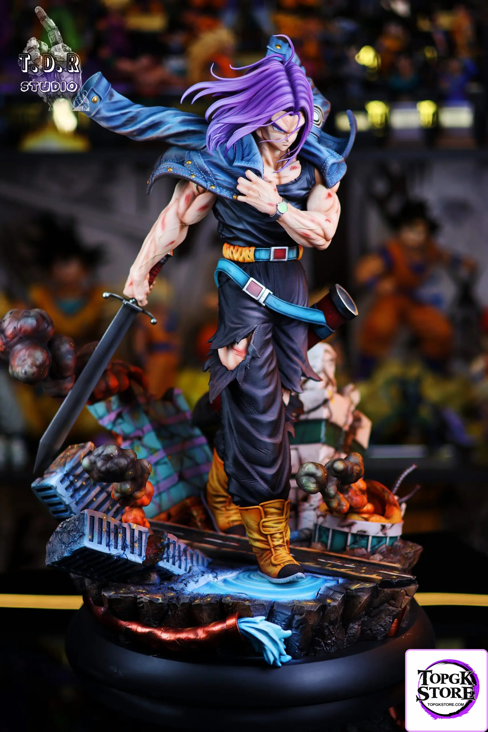 T.D.R Studio – Dragon Ball Battle Series #1 Future Boy Trunks - Photo 6 | TopGKStore
