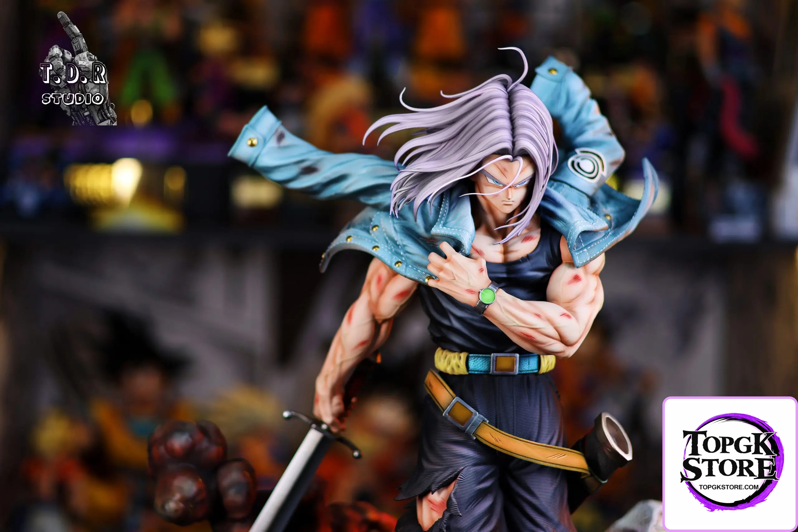 T.D.R Studio – Dragon Ball Battle Series #1 Future Boy Trunks - Photo 8 | TopGKStore