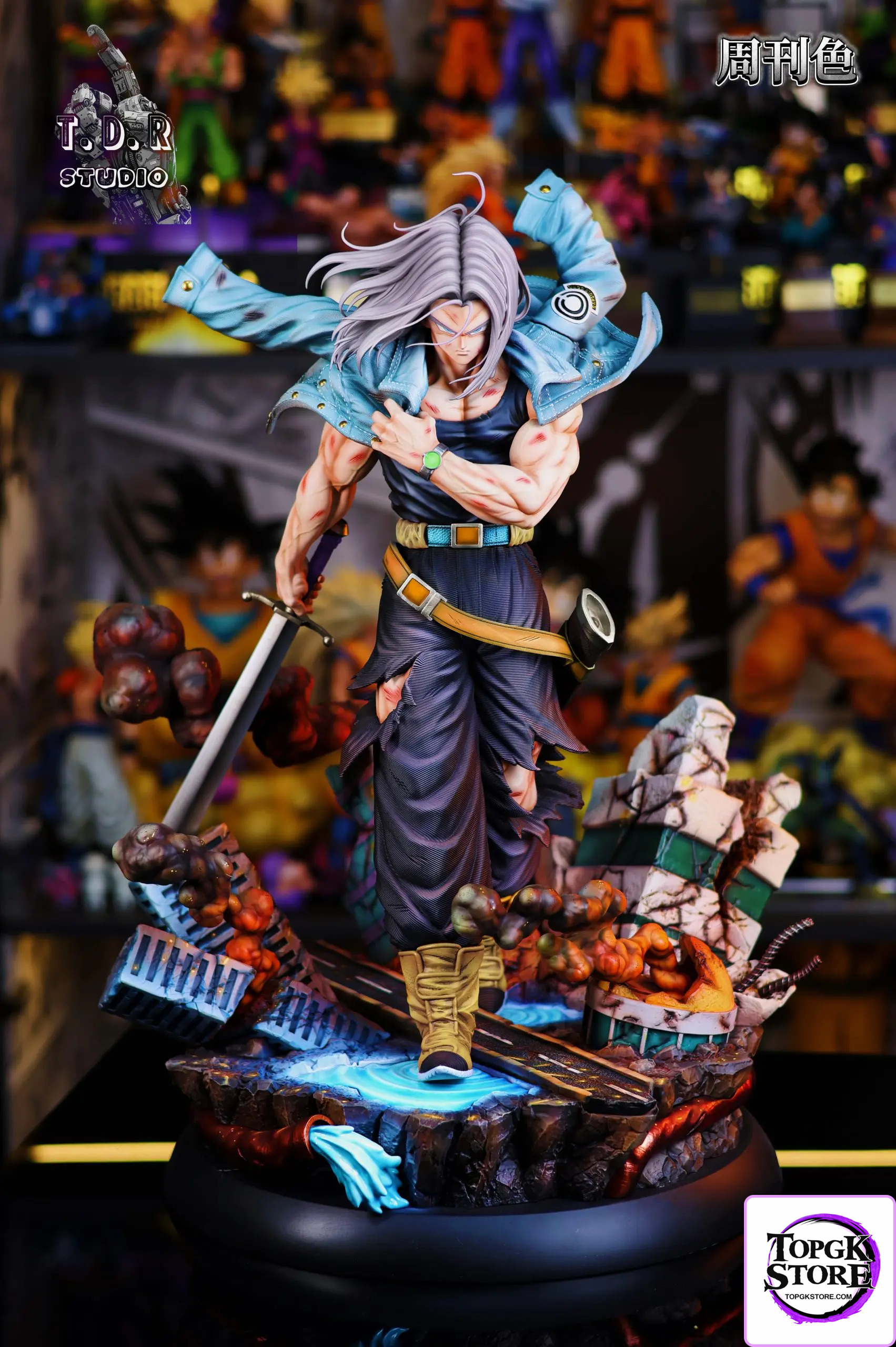 T.D.R Studio – Dragon Ball Battle Series #1 Future Boy Trunks - Photo 2 | TopGKStore