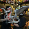 Dragon Frontier Studio – Monster Hunter White Fatalis Large Scale with LED Lighting - Photo 4 | TopGKStore