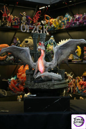 Dragon Frontier Studio – Monster Hunter White Fatalis Large Scale with LED Lighting - Photo 1 | TopGKStore