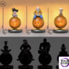 XY Studio – Dragon Ball Sitting Bead Series Goku & Kuririn & Master Roshi - Photo 6 | TopGKStore