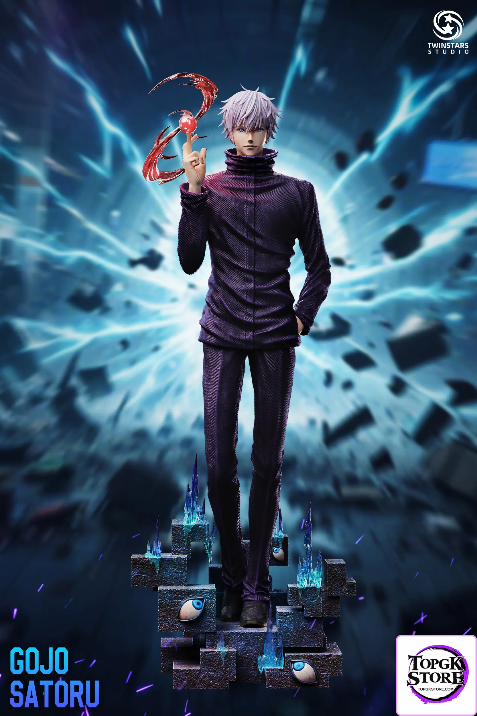Twinstars Studio – Jujutsu Kaisen Satoru Gojo Life Size Statue - Photo 1 | TopGKStore