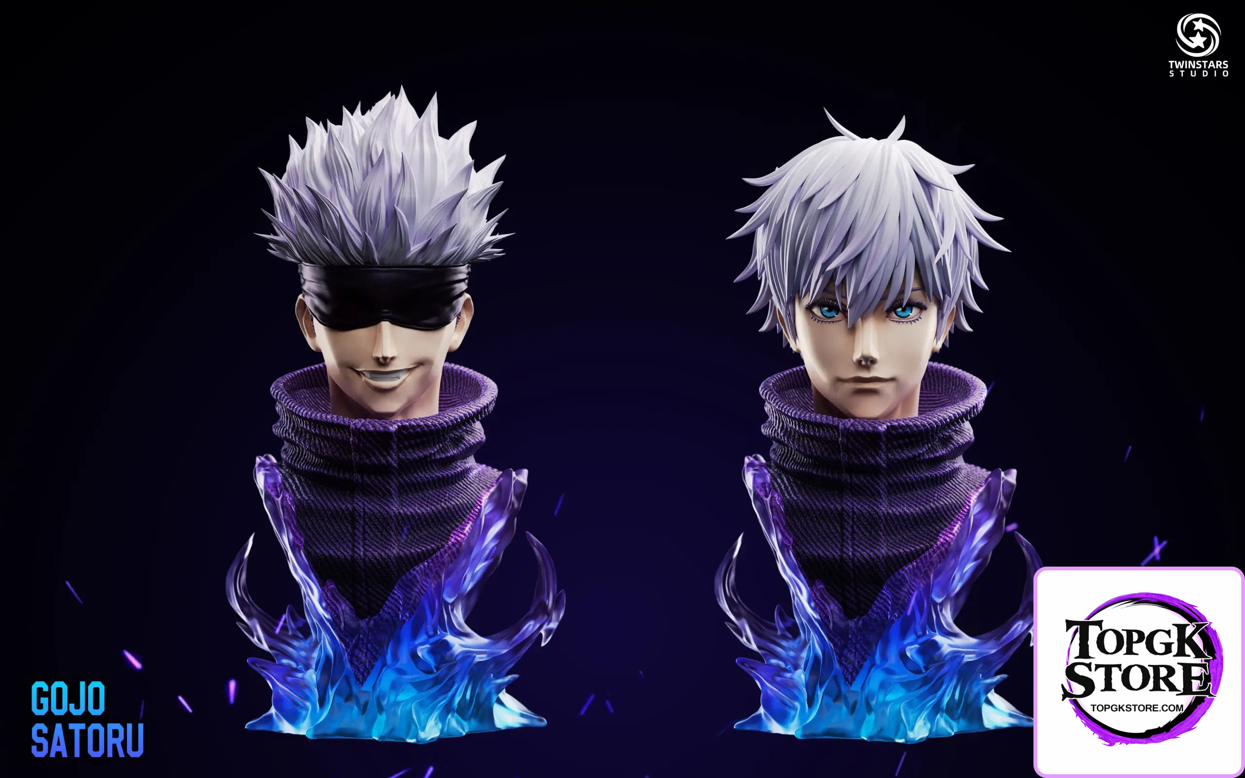 Twinstars Studio – Jujutsu Kaisen Satoru Gojo Life Size Statue - Photo 9 | TopGKStore