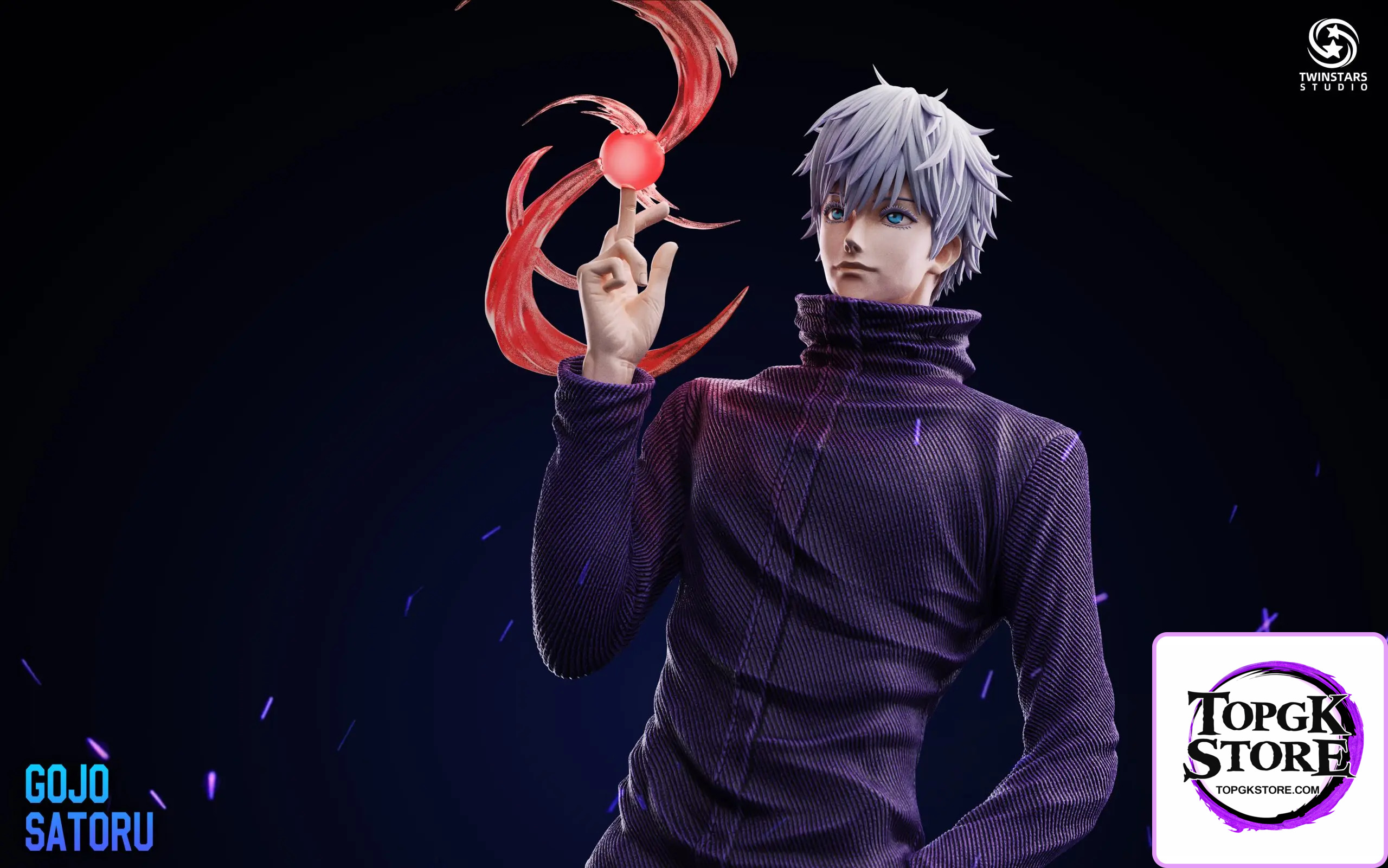 Twinstars Studio – Jujutsu Kaisen Satoru Gojo Life Size Statue - Photo 10 | TopGKStore