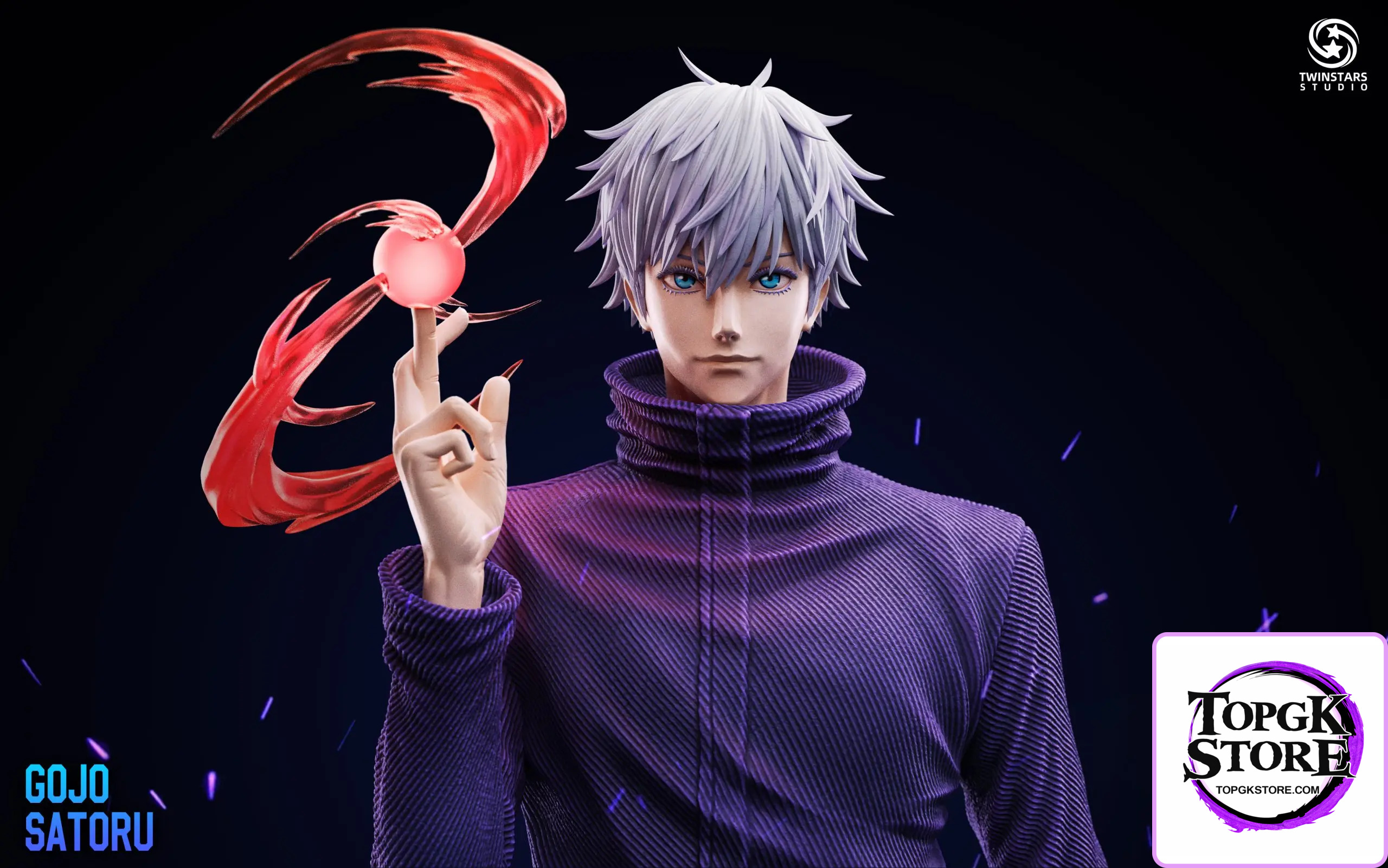 Twinstars Studio – Jujutsu Kaisen Satoru Gojo Life Size Statue - Photo 11 | TopGKStore
