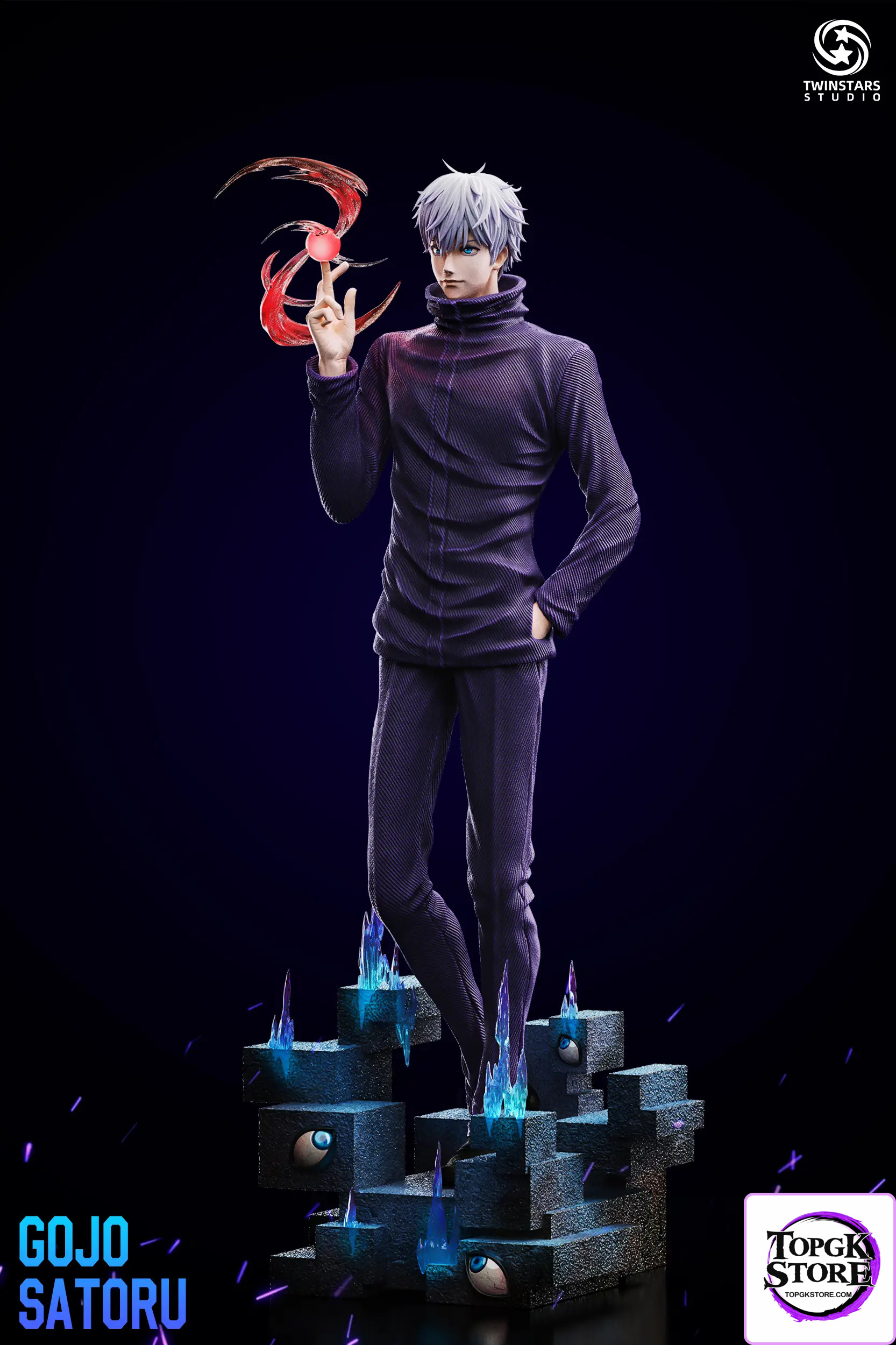 Twinstars Studio – Jujutsu Kaisen Satoru Gojo Life Size Statue - Photo 15 | TopGKStore