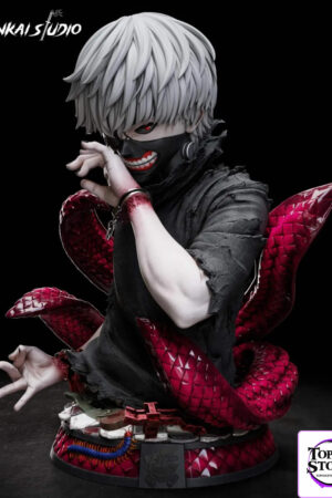 Zenkai Studio – Tokyo Ghoul Ken Kaneki 1/1 Bust - Photo 1 | TopGKStore