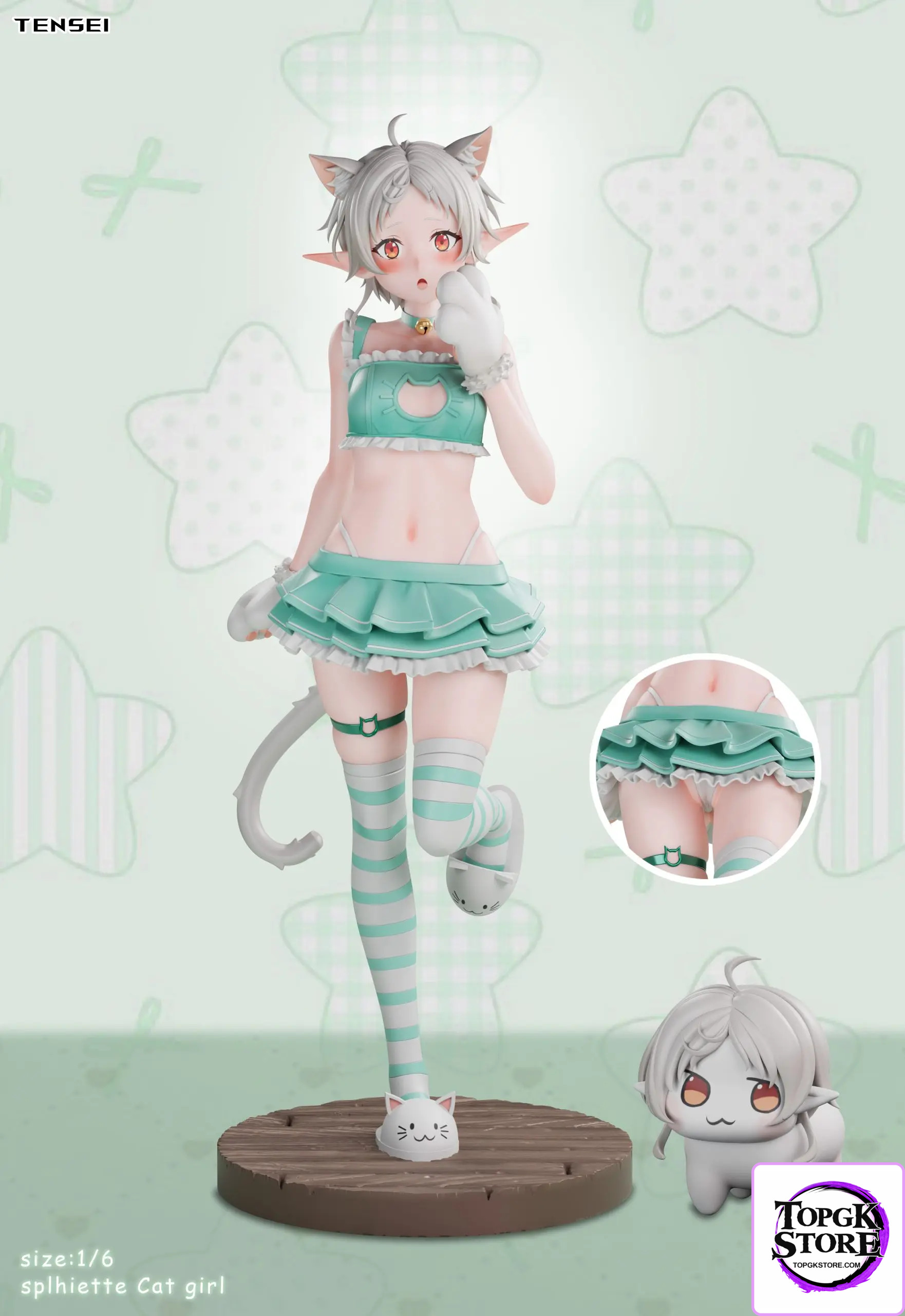 Tensei Studio – Mushoku Tensei: Jobless Reincarnation 1/6 Cat Girl Sylphy - Photo 1 | TopGKStore