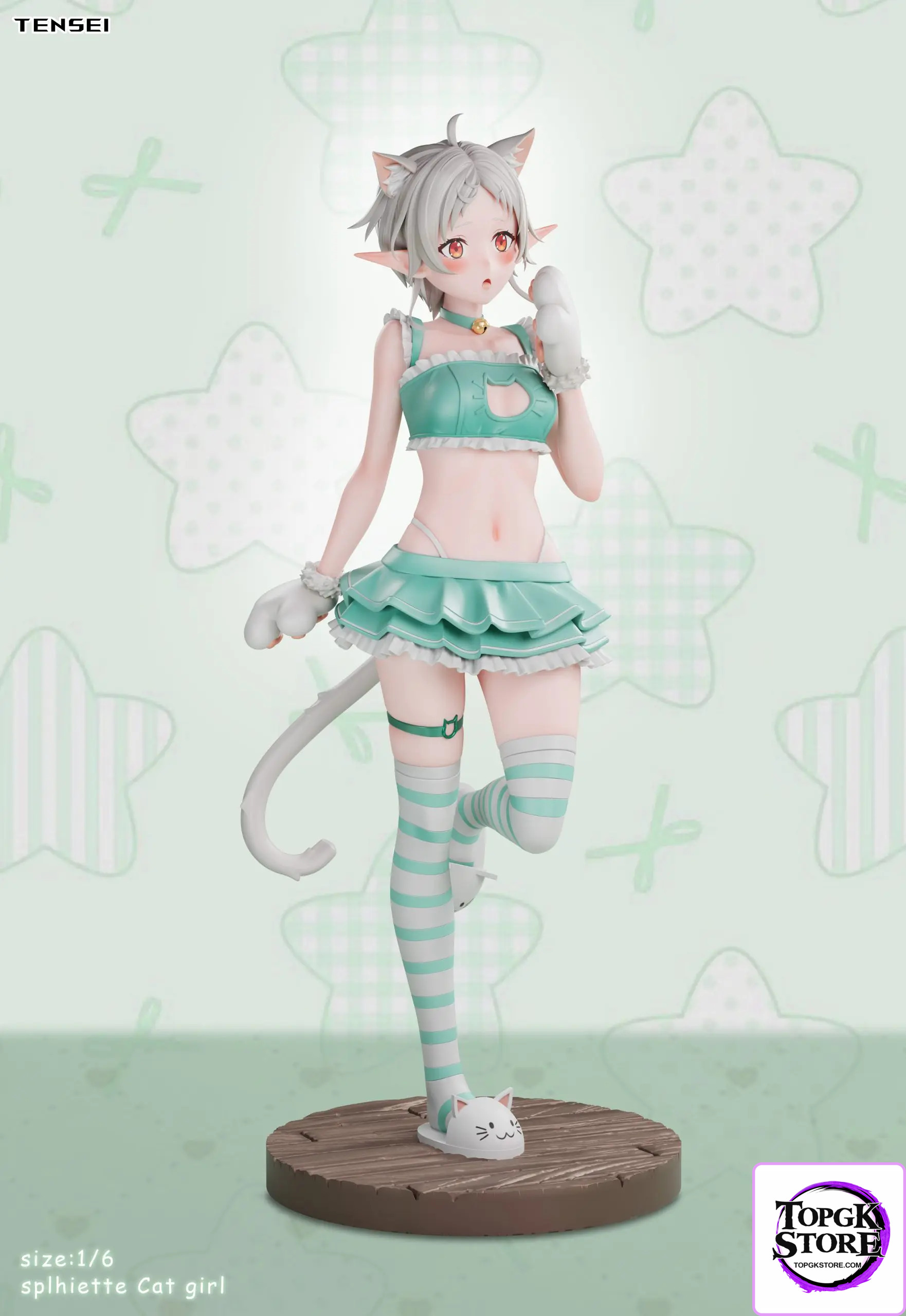 Tensei Studio – Mushoku Tensei: Jobless Reincarnation 1/6 Cat Girl Sylphy - Photo 7 | TopGKStore