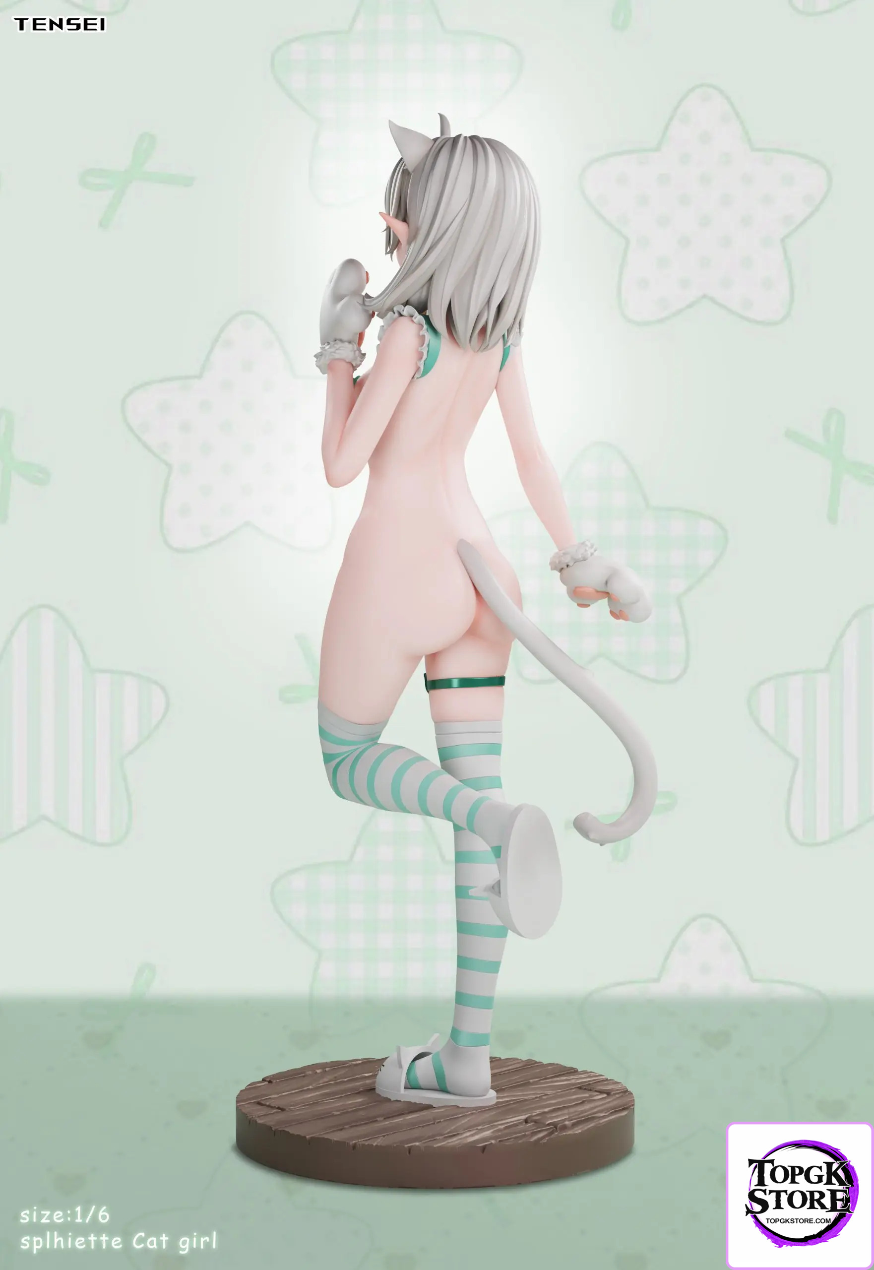 Tensei Studio – Mushoku Tensei: Jobless Reincarnation 1/6 Cat Girl Sylphy - Photo 3 | TopGKStore