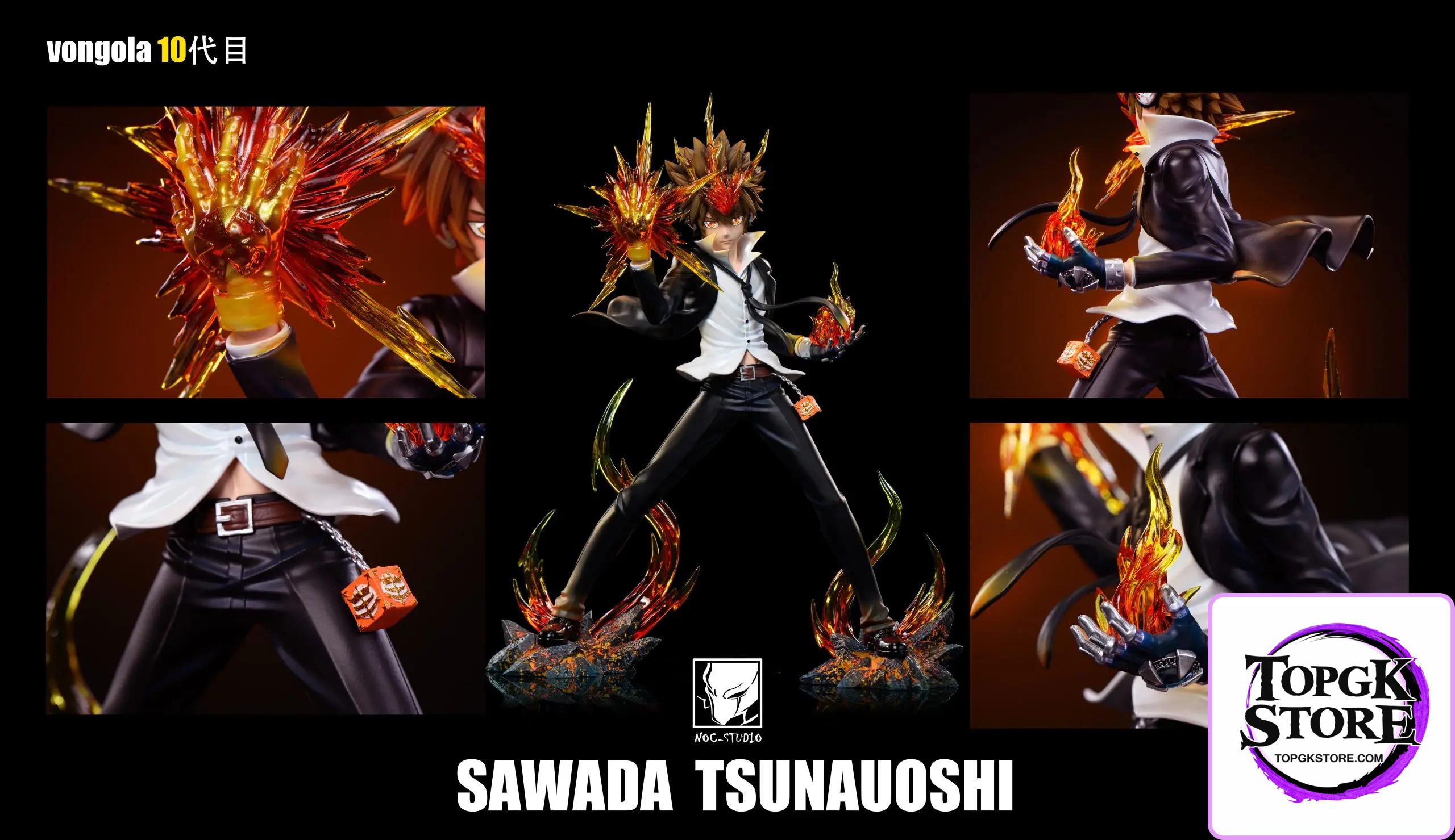 Noc Studio – Katekyo Hitman Reborn Vongola 10th Boss Tsunayoshi Sawada - Photo 4 | TopGKStore