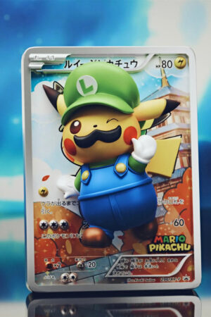 GEISHA Studio – Pokémon Card #15 & #16 Mario Pikachu & Luigi Pikachu - Photo 2 | TopGKStore