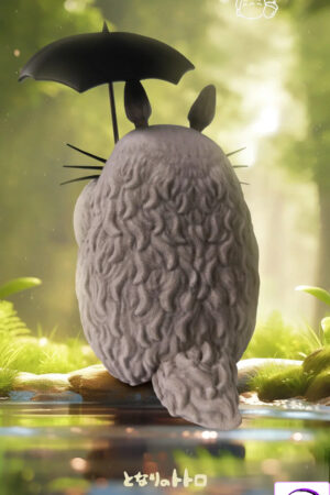 Xiang Guo Gong Fang Studio – My Neighbor Totoro Flocking Totoro - Photo 2 | TopGKStore