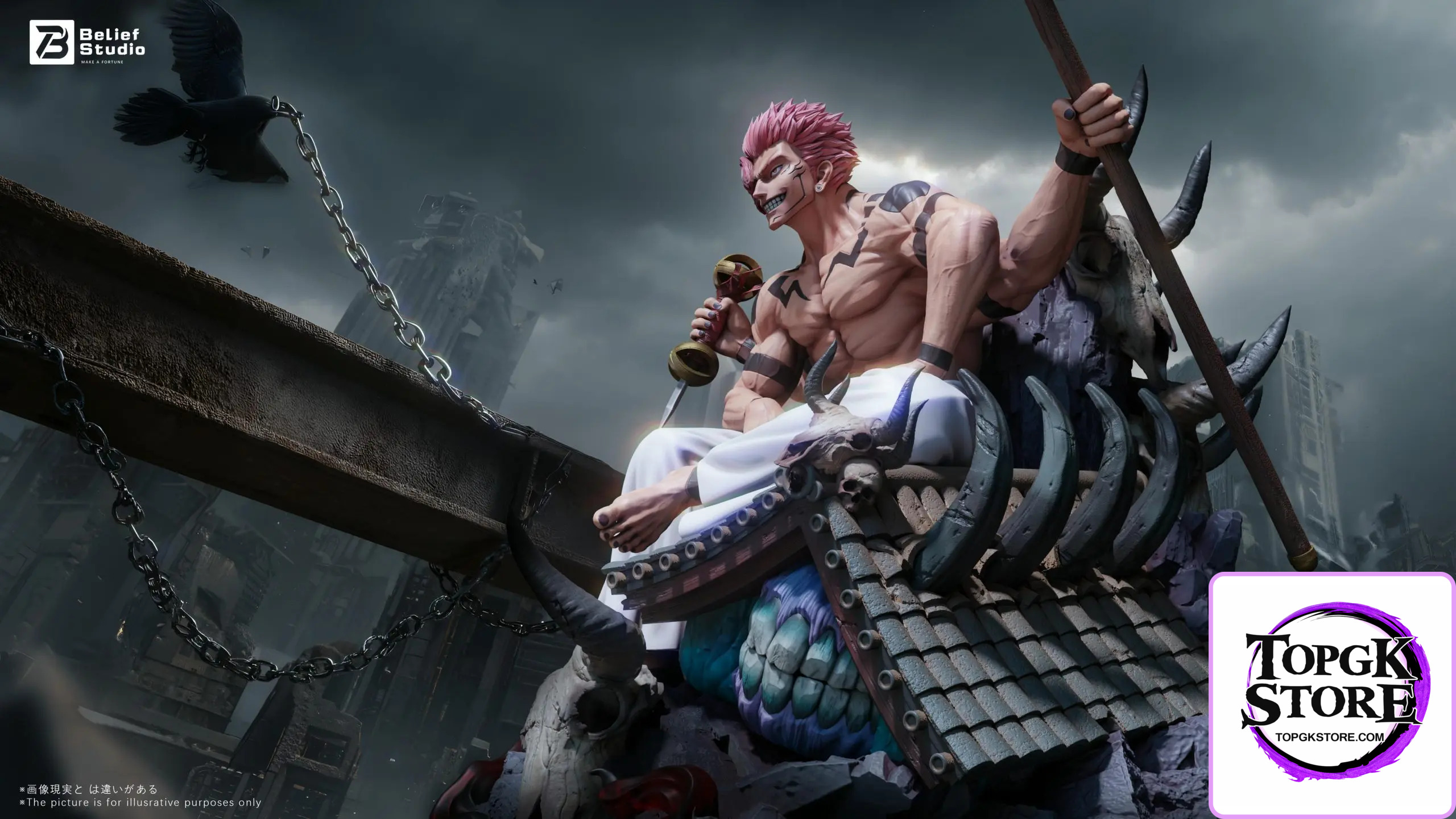 Belief Studio – Jujutsu Kaisen Cursed King Ryomen Sukuna - Photo 3 | TopGKStore