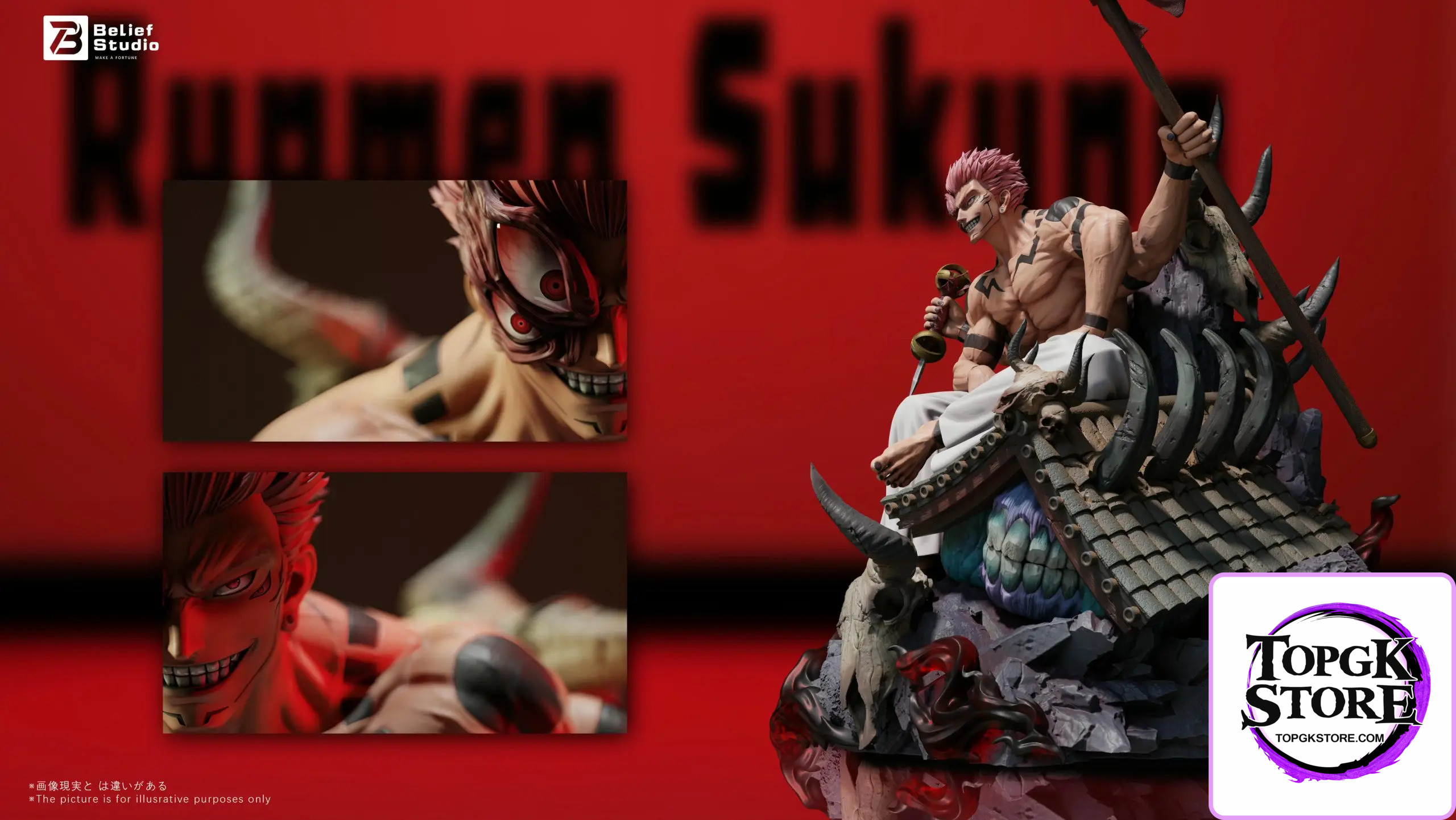 Belief Studio – Jujutsu Kaisen Cursed King Ryomen Sukuna - Photo 4 | TopGKStore