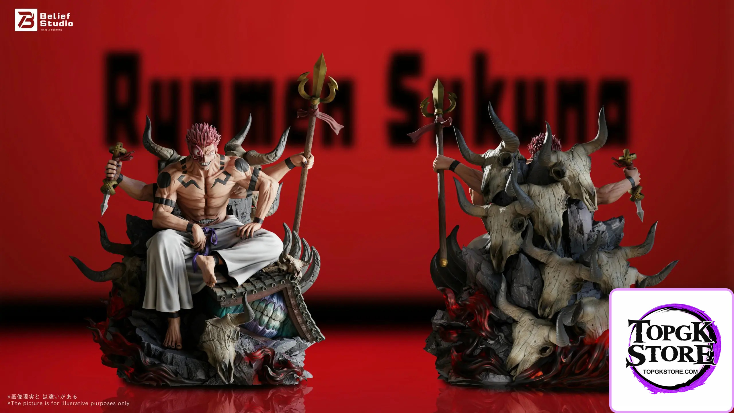 Belief Studio – Jujutsu Kaisen Cursed King Ryomen Sukuna - Photo 6 | TopGKStore