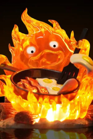 Long Miao Studio – Howl’s Moving Castle Hayao Miyazaki series Chef Calcifer - Photo 1 | TopGKStore
