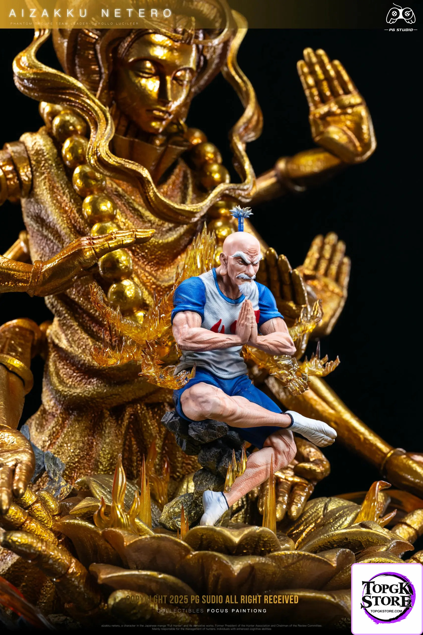 PG Studio – Hunter x Hunter Hyakushiki Kannon Chairman Netero - Photo 3 | TopGKStore