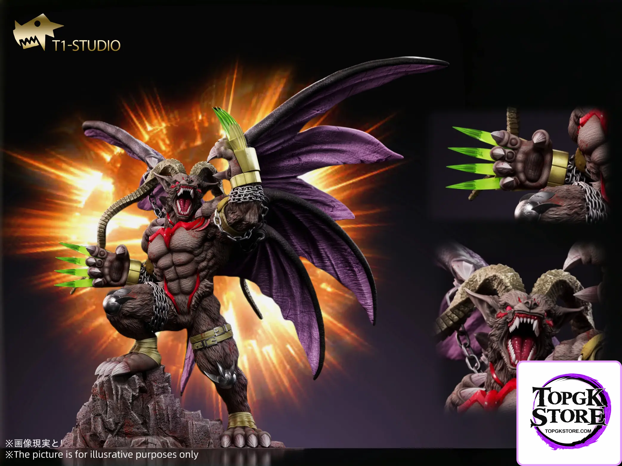 T1 Studio – Digimon The Seven Great Demon Lords Sloth Sin Belphemon Rage Mode - Photo 2 | TopGKStore