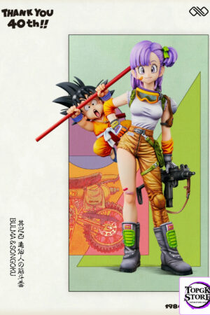 Infinite Studio – Dragon Ball Title page 40th Anniversary Series #2 Bulma & Goku - Photo 1 | TopGKStore