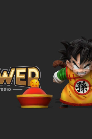 Power Studio – Dragon Ball The Saiyan Saga Rage Gohan - Photo 1 | TopGKStore